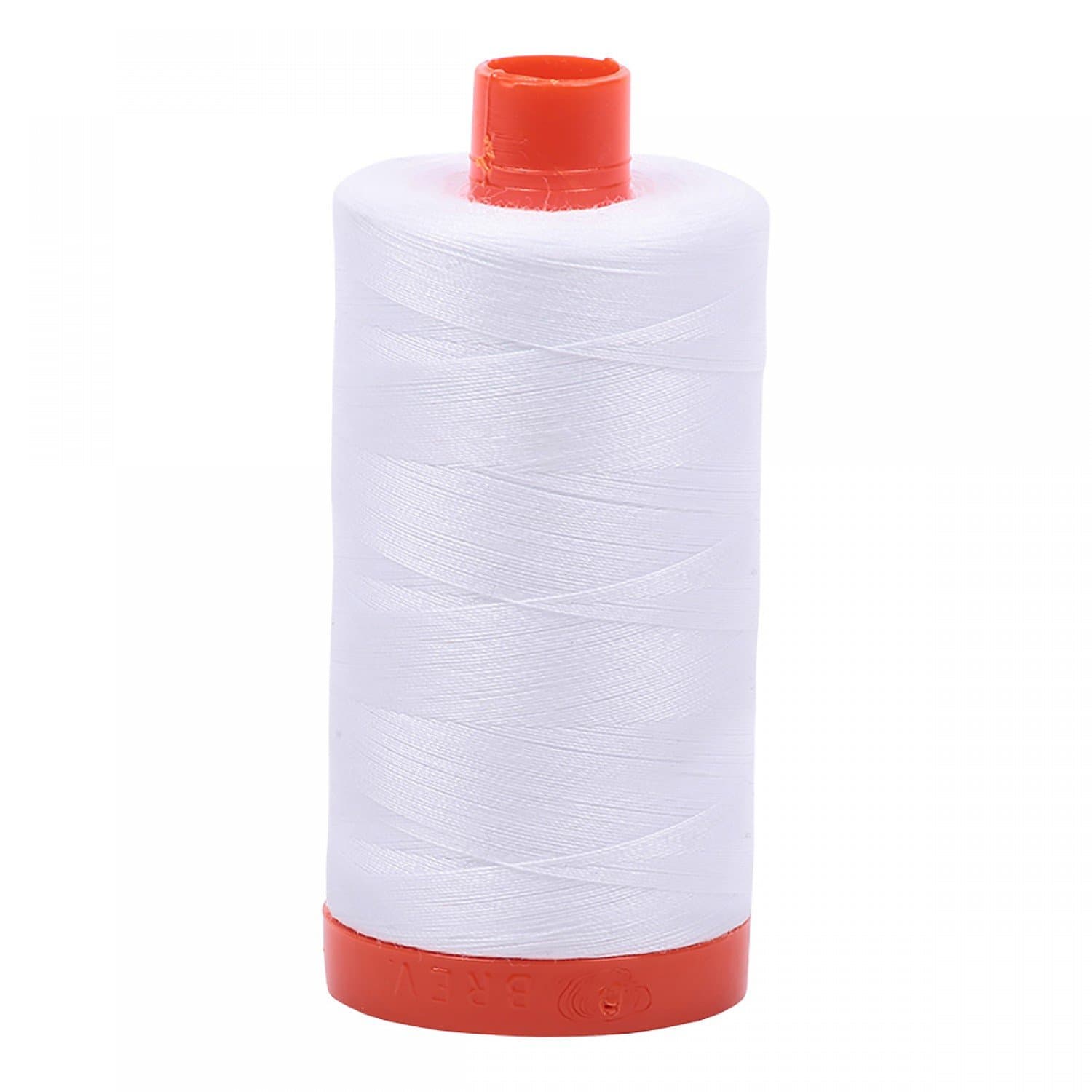 Aurifil Cotton Mako 50wt 1300m 2-Pack: White (2X 2024) thumbnail 2