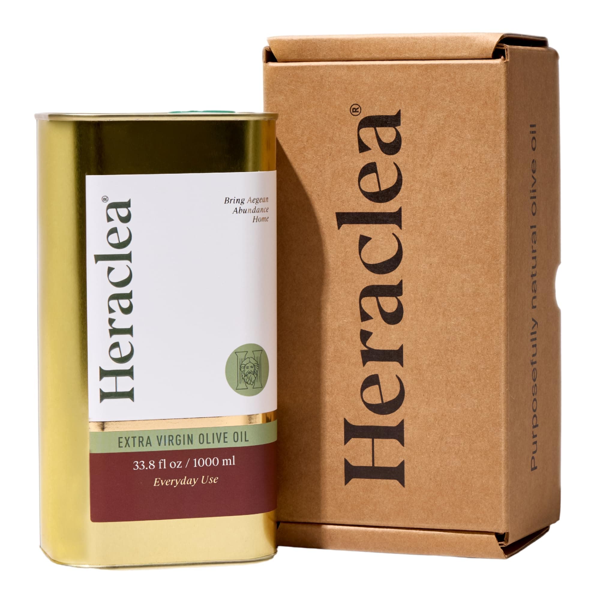 Heraclea - Everything Oil - Extra Virgin Olive Oil - Cold Pressed - Polyphenol Rich EVOO - 33.8oz Bottle