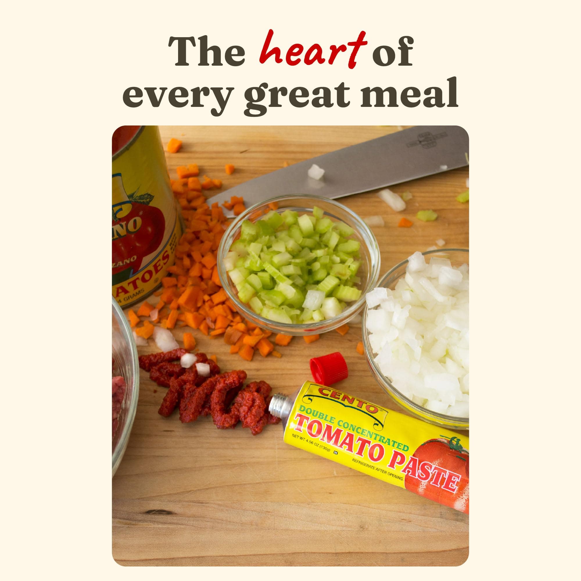 Cento Tomato Paste, 4.56 Oz Tube (Pack of 12) Double Concentrated, Thick Paste from Red, Ripe Tomatoes, Grown and Processed in Italy - Non-GMO, Gluten-Free, BPA Free, Low Sodium thumbnail 5