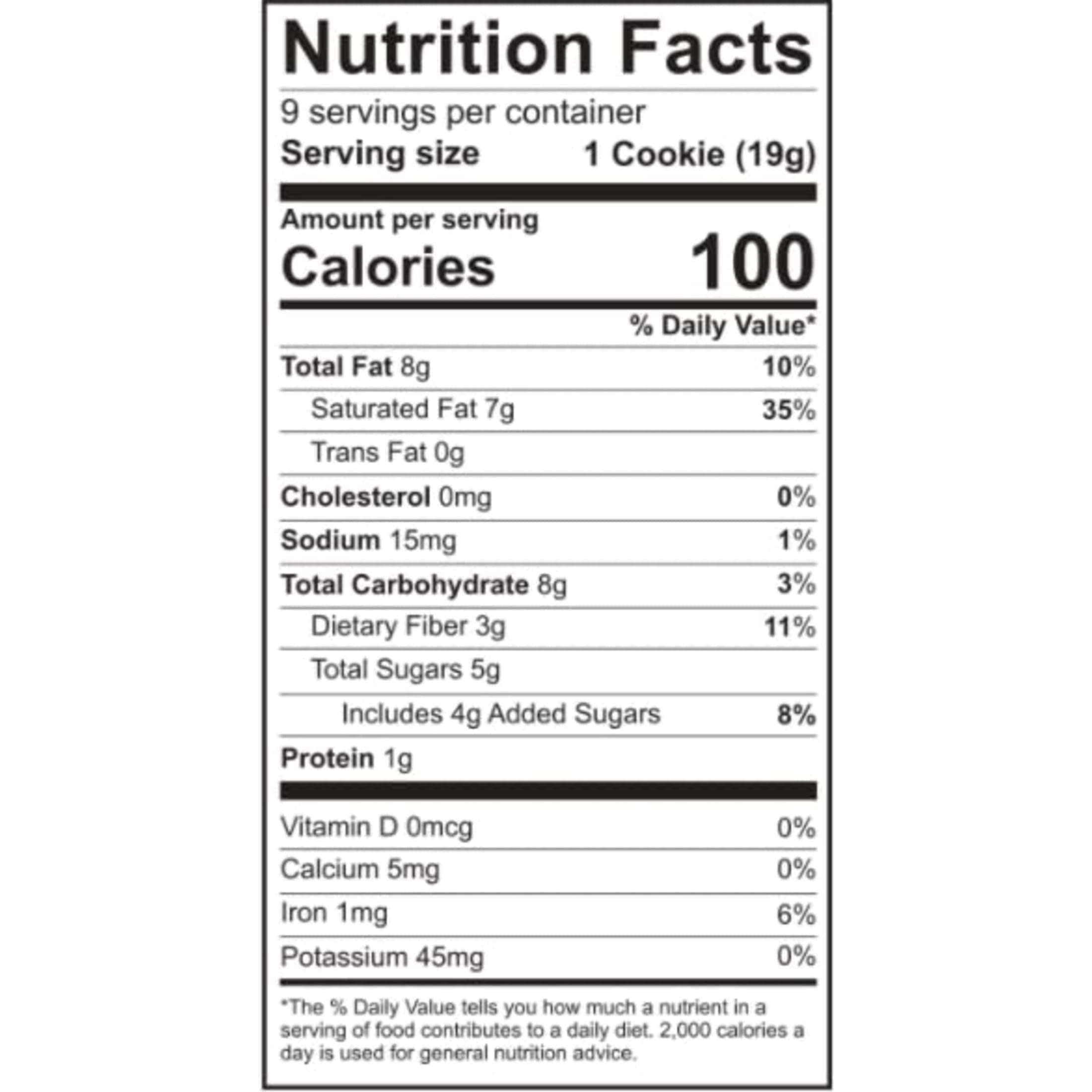 Emmys Organic Dark Cacao Coconut Cookies, 6 OZ thumbnail 3