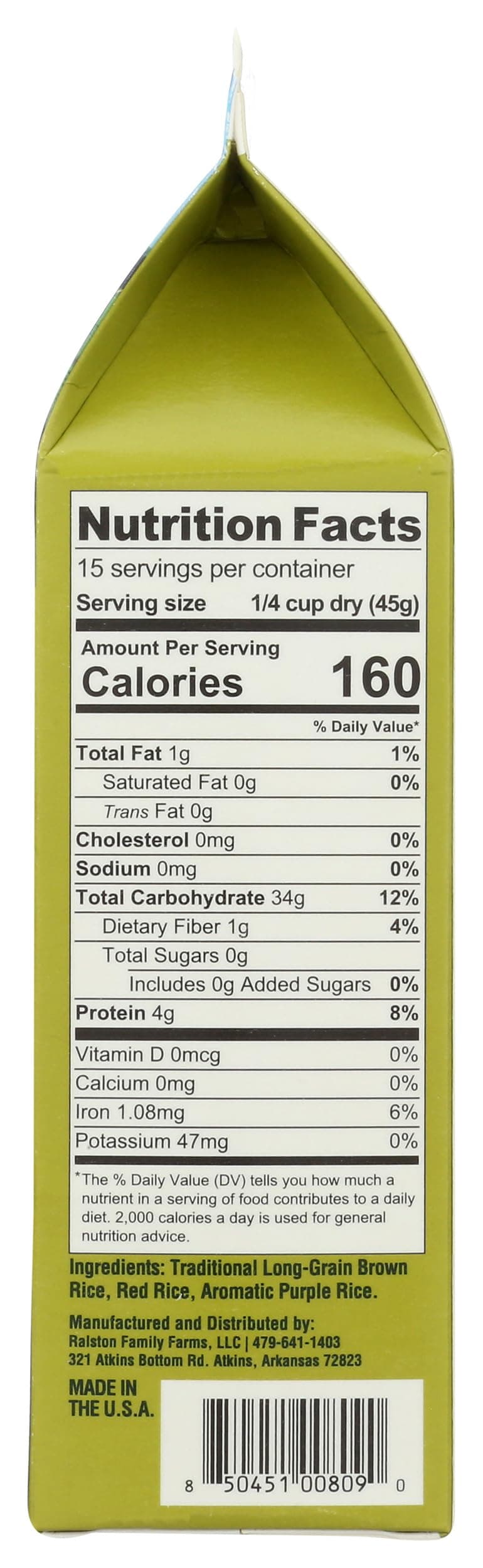 Ralston Family Farms, Nature's Blend Rice, 24 Ounce thumbnail 7