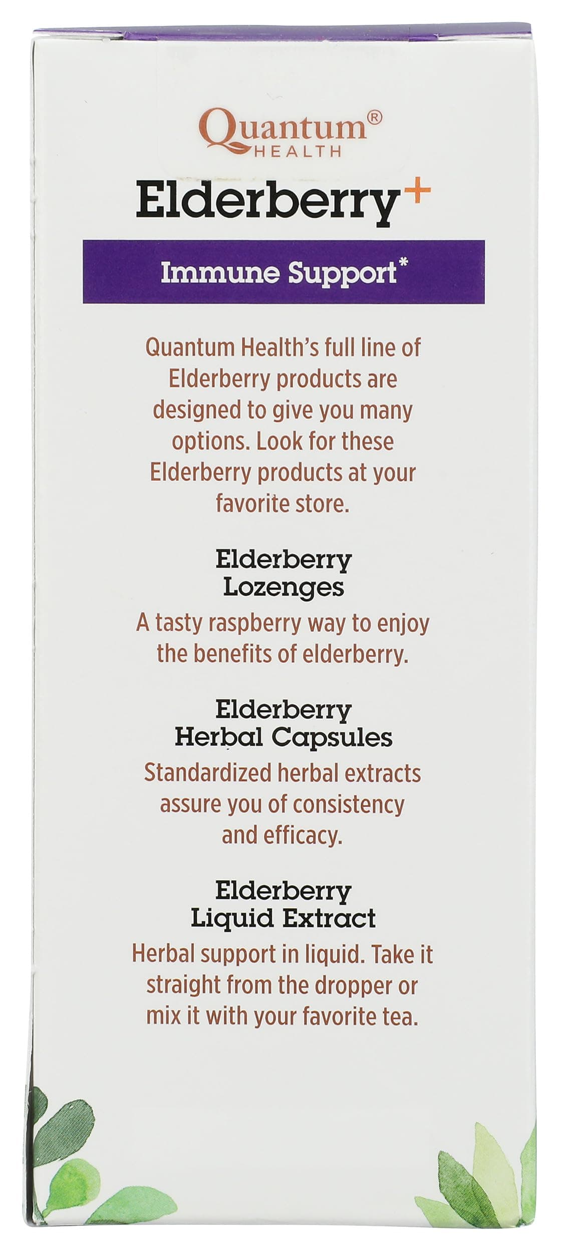 Quantum Elderberry-C Syrup, 4 oz thumbnail 2