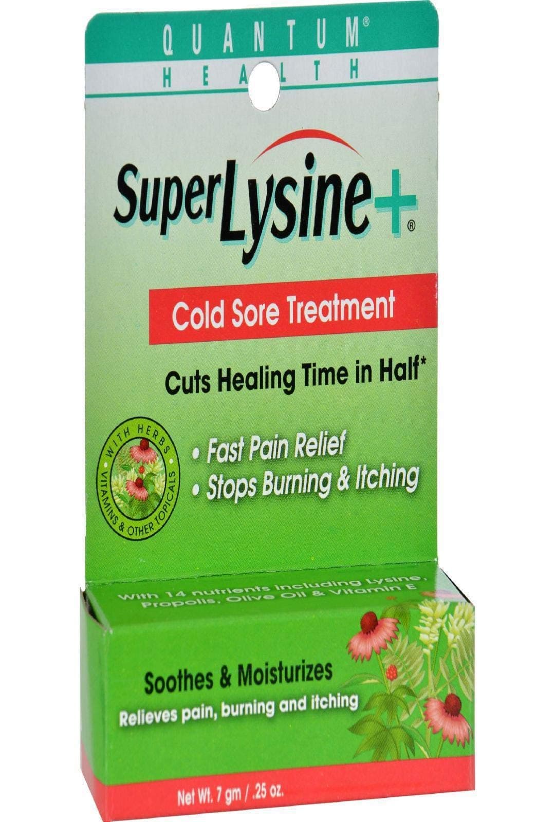 Quantum Super Lysine Plus Cold Sore Treatment Cream - 0.25 Oz thumbnail 2