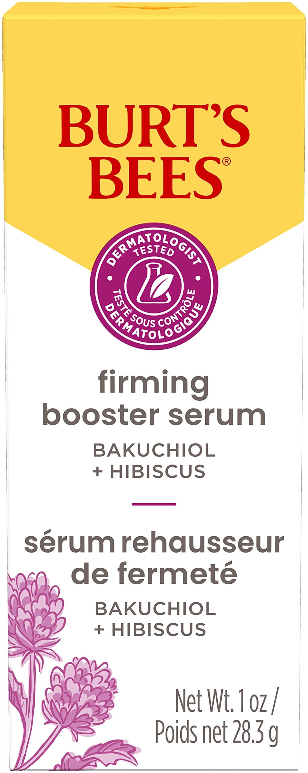 Burt's Bees Firming Collagen Face Serum, Natural Origin Retinol Alternative Improves Skin Texture & Supports Anti-Aging, with Bakuchiol, Lightweight - Firming Booster (1 oz) thumbnail 8