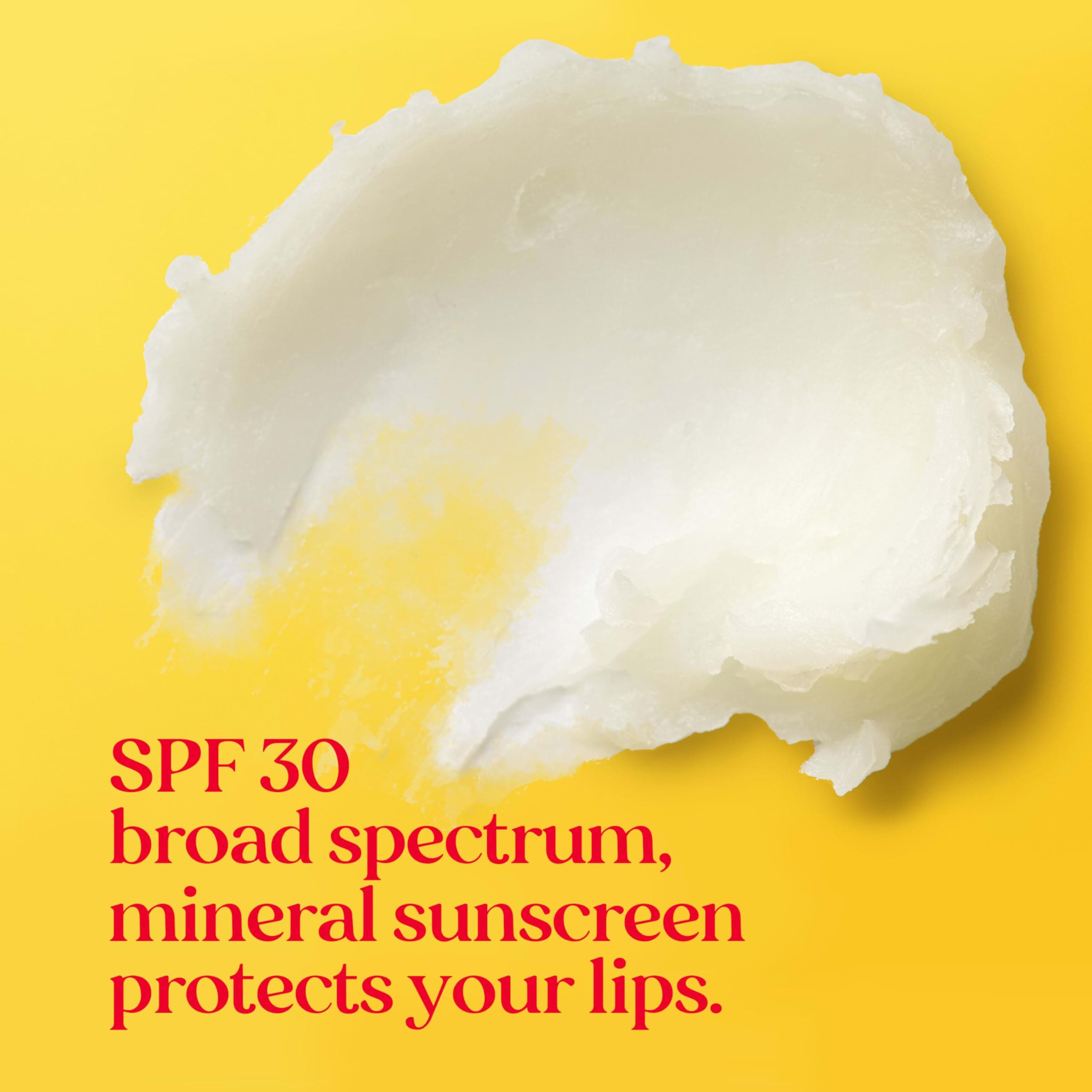 Burt’s Bees SPF 30 Lip Balm, Beaches and Cream, Water-Resistant Sun Care, Nano-Free Zinc Oxide Formula, Natural Origin Conditioning Lip Treatment, 3 Tubes, 0.15 oz. thumbnail 3