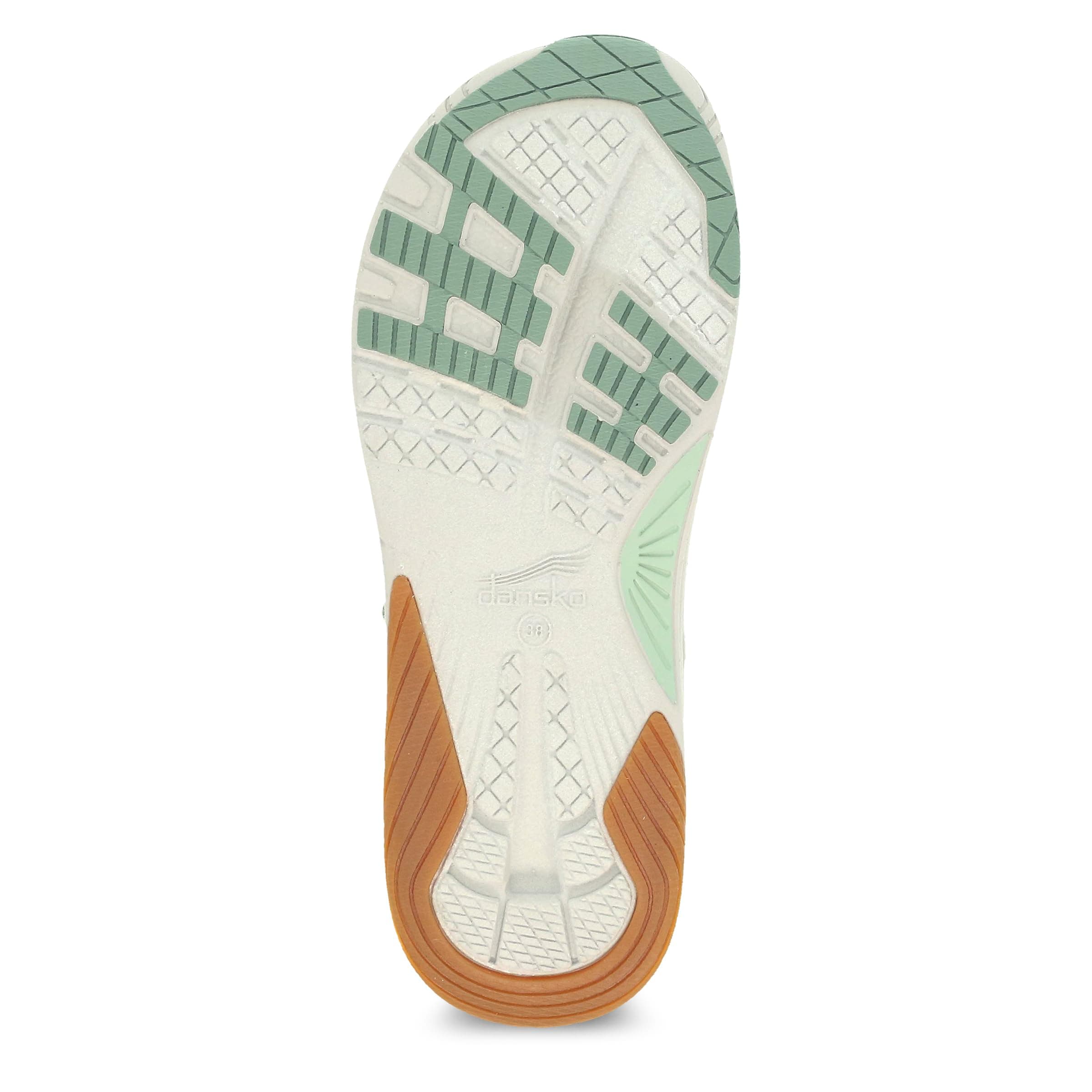 Dansko Rayna Fully Adjustable Sport Sandal for Women – Lightweight EVA Midsole and Rubber Outsole – Natural Arch Technology for Added Support – Hook and Loop Closure Sage Multi 7.5-8 M US thumbnail 3