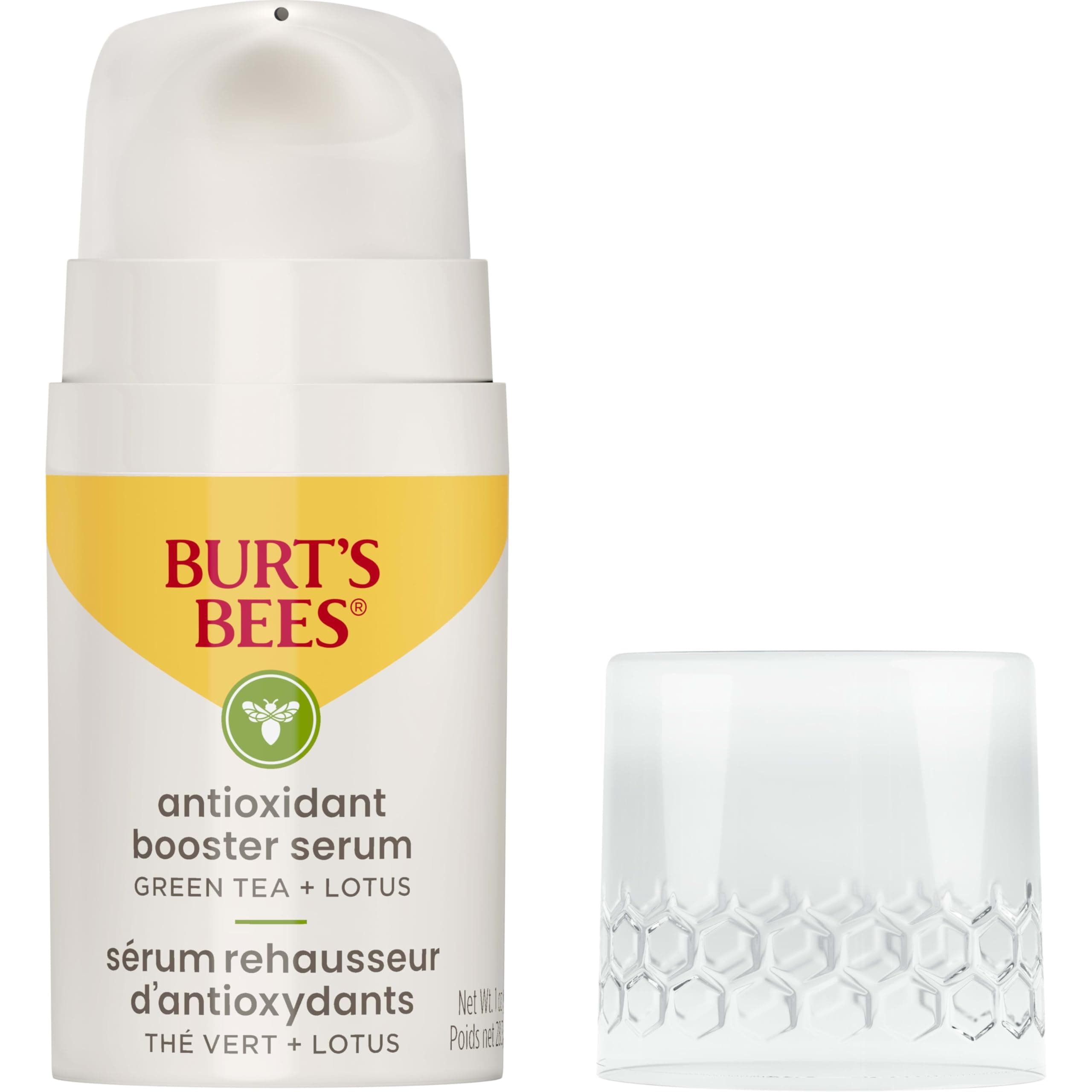 Burt's Bees Green Tea Face Serum, Protects & Improves Skin Tone with Antioxidant Rich Green Tea & Lotus, Naturally Brightening & Firming, Lightweight - Antioxidant Booster Serum (1 oz) thumbnail 9