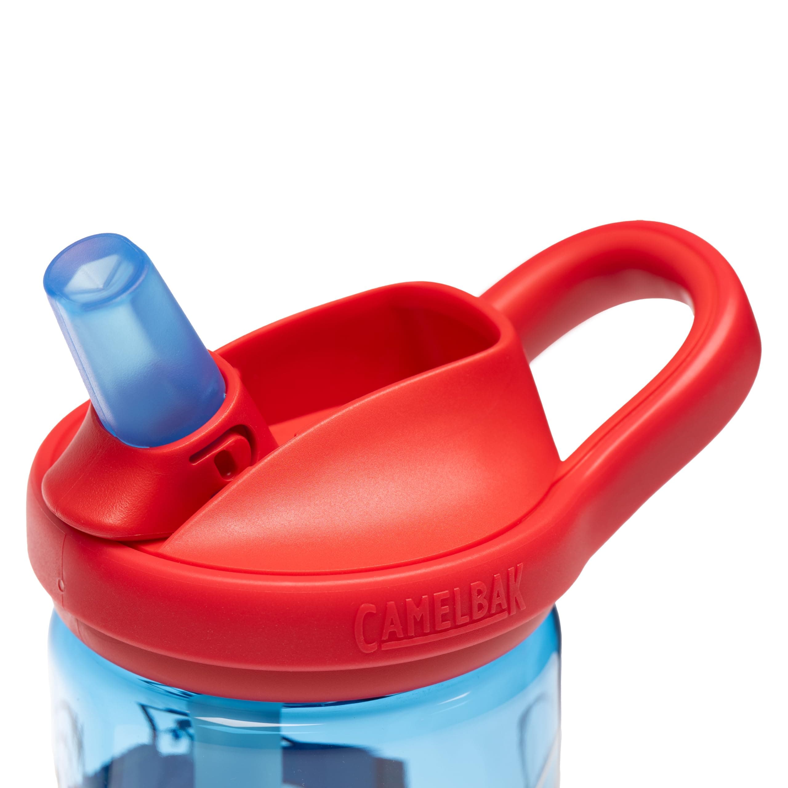 CamelBak Eddy+ Kids Water Bottle with Bite Valve Straw, Leak‑Resistant Easy‑Sip Design for Everyday Hydration, 14oz, Firefighter Dogs thumbnail 2