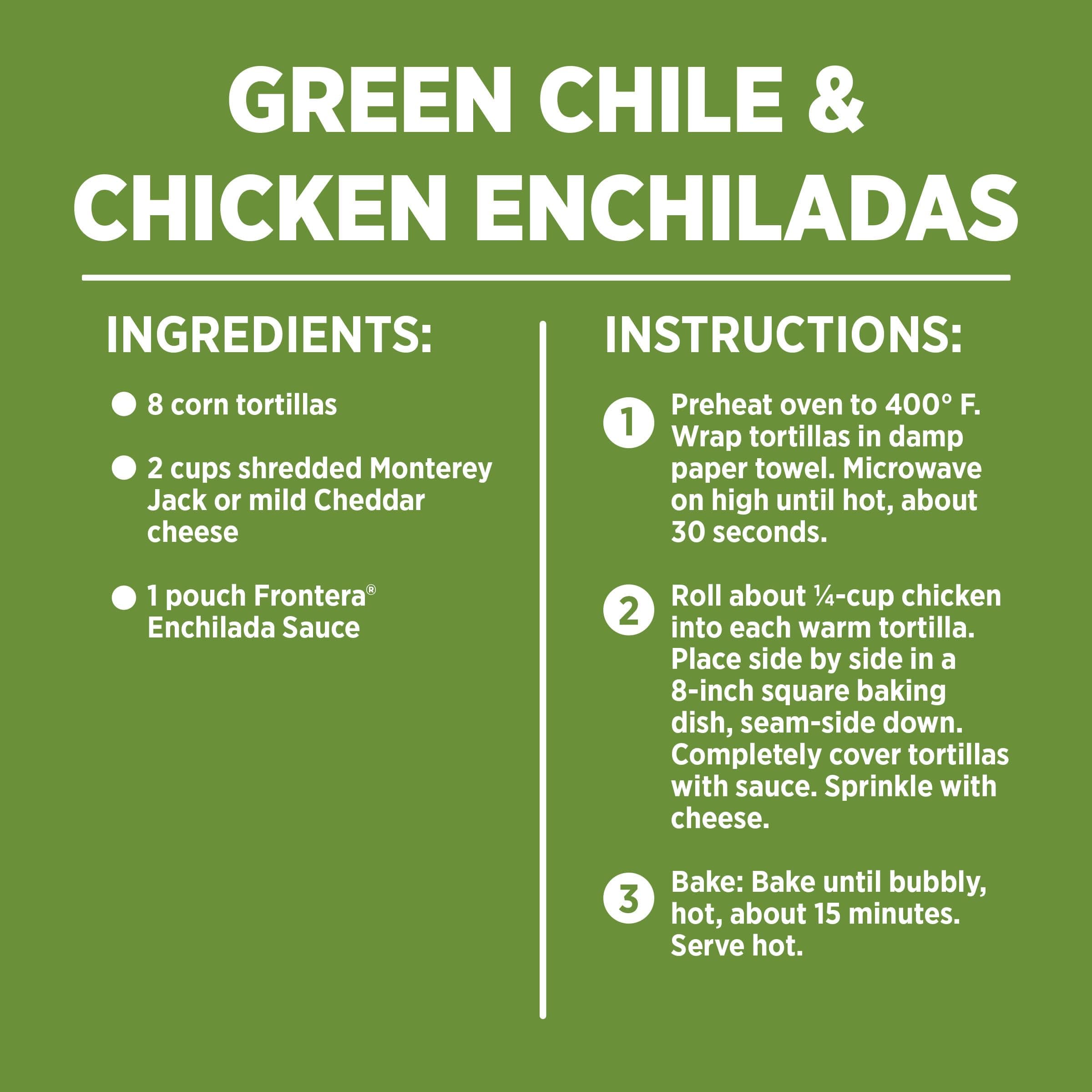 Frontera, Sauce Enchilada Green Chile, 8 Ounce thumbnail 5