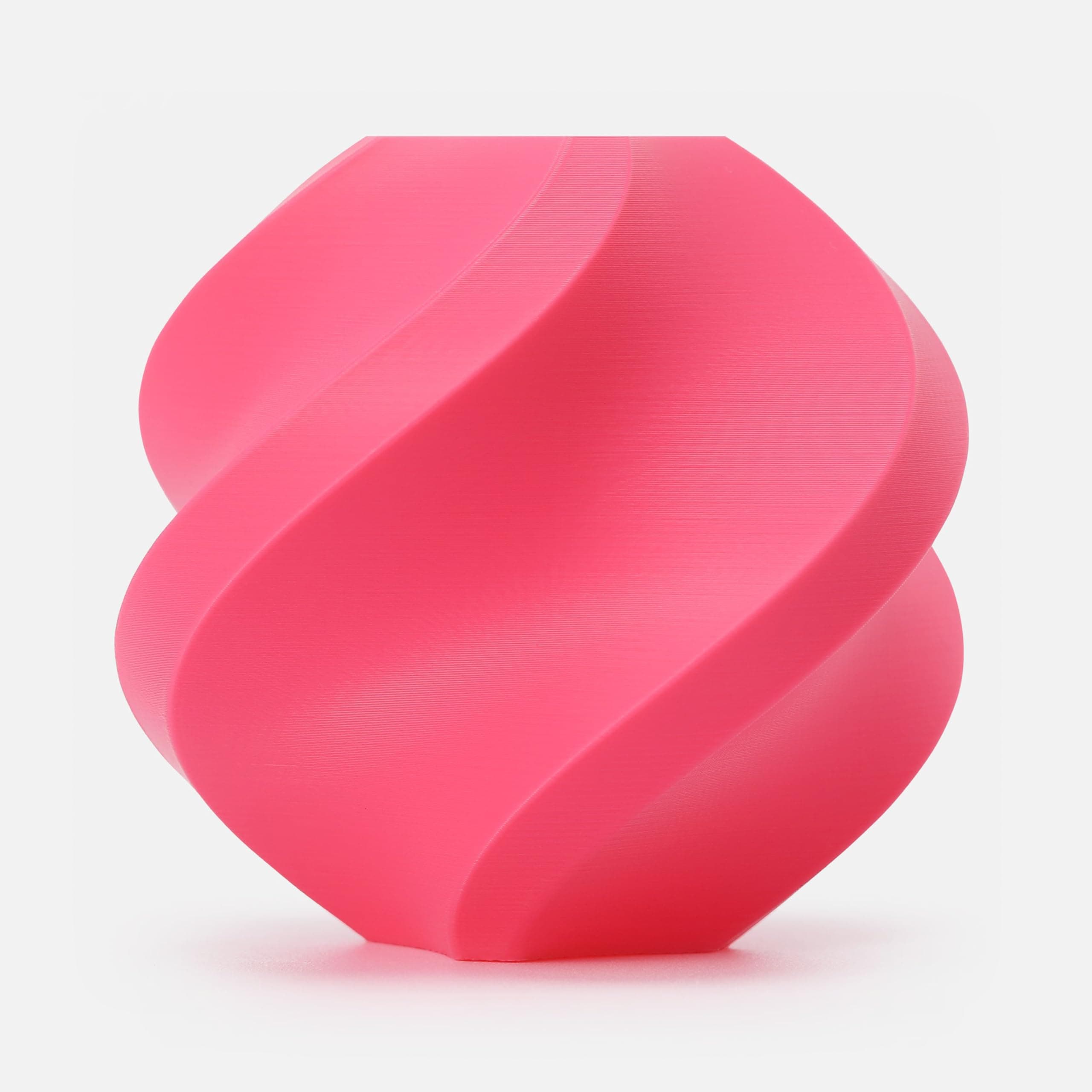 Bambu Lab PLA Filament Matte 3D Printer Filament 1.75mm PLA 1kg High Tenacity Eco Friendly - Hot Pink (10204) - Refill