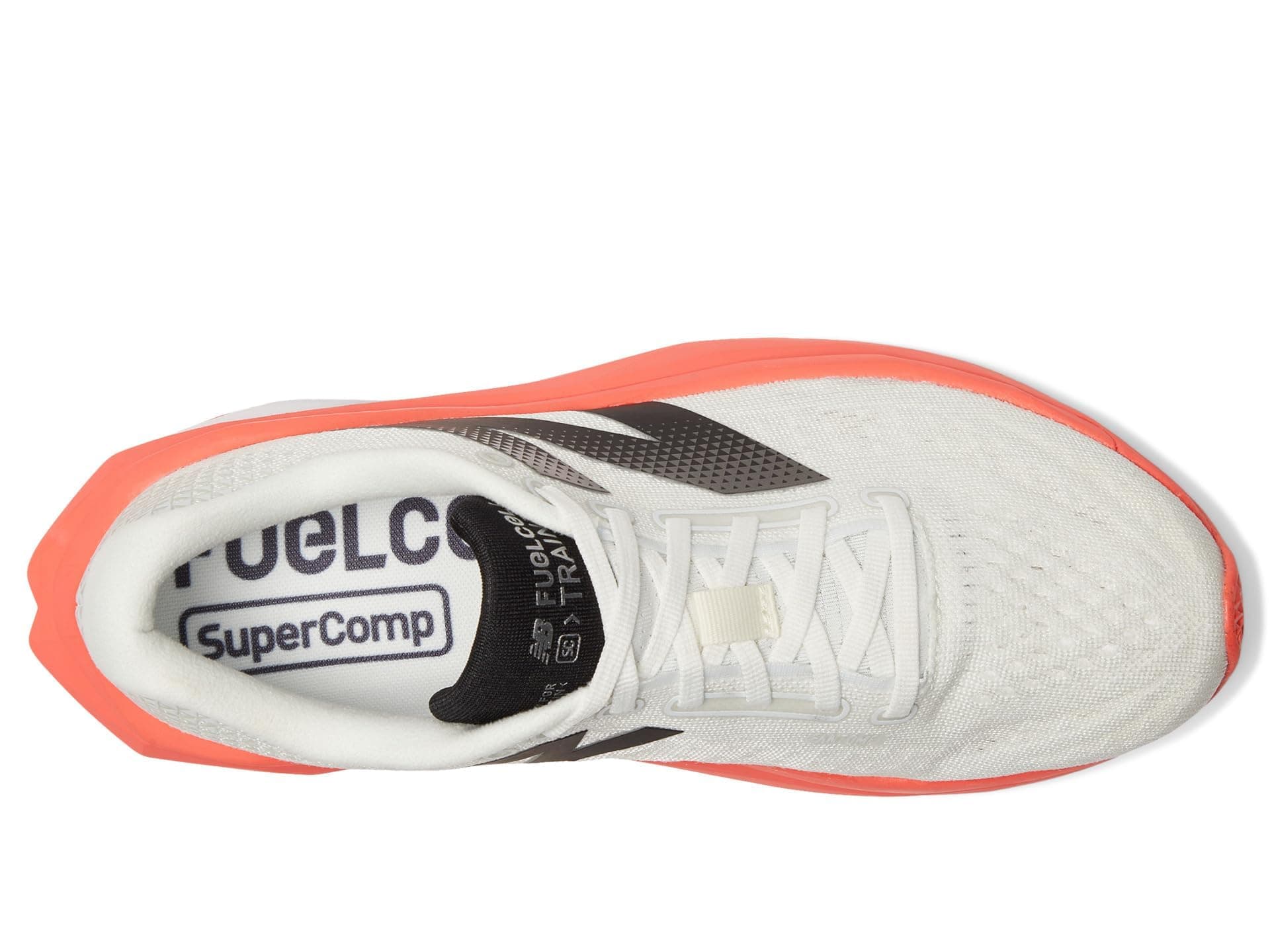New Balance Men's FuelCell SuperComp Trainer V3 Running Shoe, Urgent Red/Sea Salt/Black, 10 W thumbnail 2