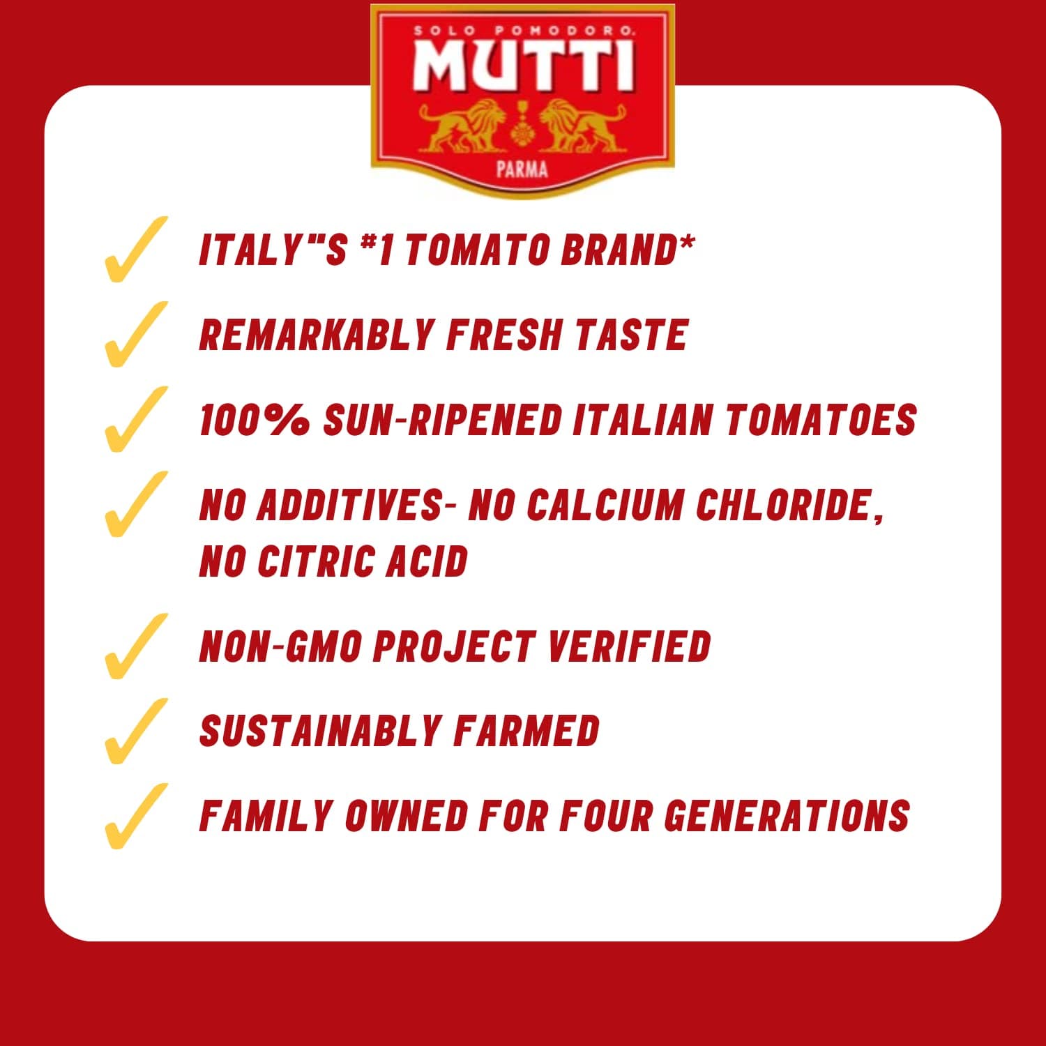 Mutti Double Concentrated Tomato Paste (Doppio Concentrato), 4.5 oz. Tube | 4 Pack | Italy’s #1 Brand of Tomatoes | Tube Tomato Paste | Vegan Friendly & Gluten Free | No Additives or Preservatives thumbnail 5
