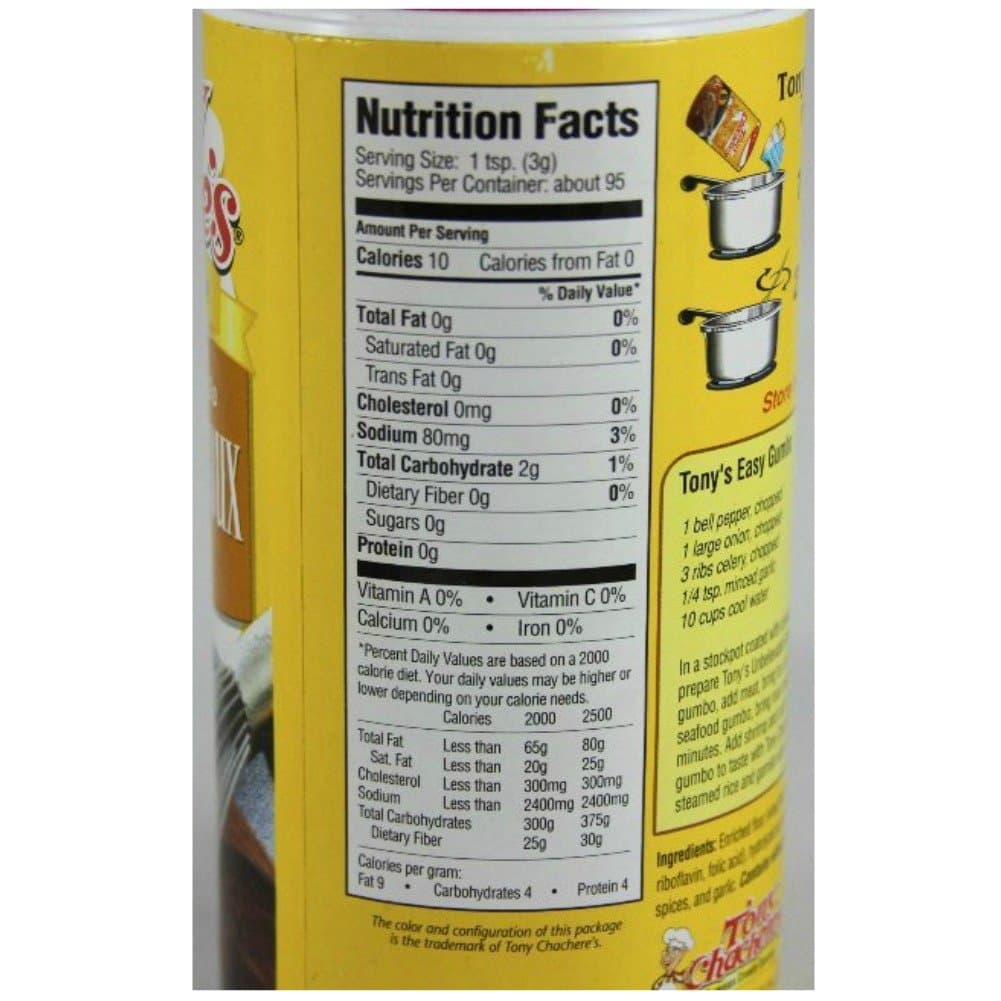 Tony Chachere's Instant Roux Mix 10.0 Ounces thumbnail 2