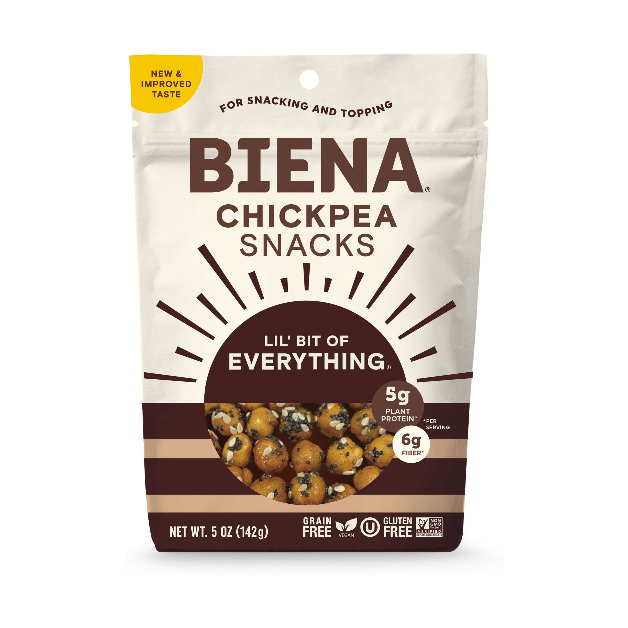 Biena Chickpea Lil Bit Evrythin 5 OZ thumbnail 4