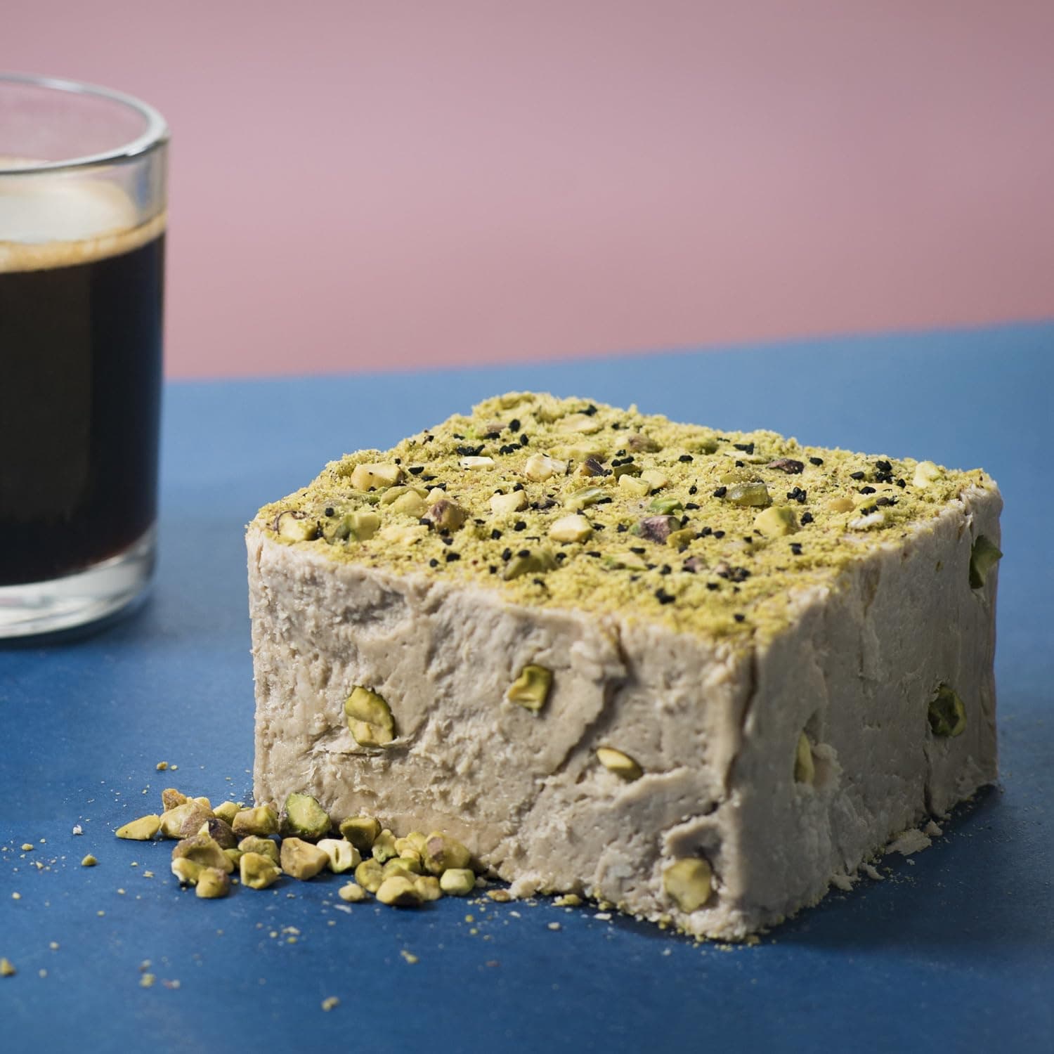HEBEL & CO Pistachio Nigella Halva - 8 oz | Certified USDA Organic, Gluten Free, Kosher & Vegan thumbnail 5
