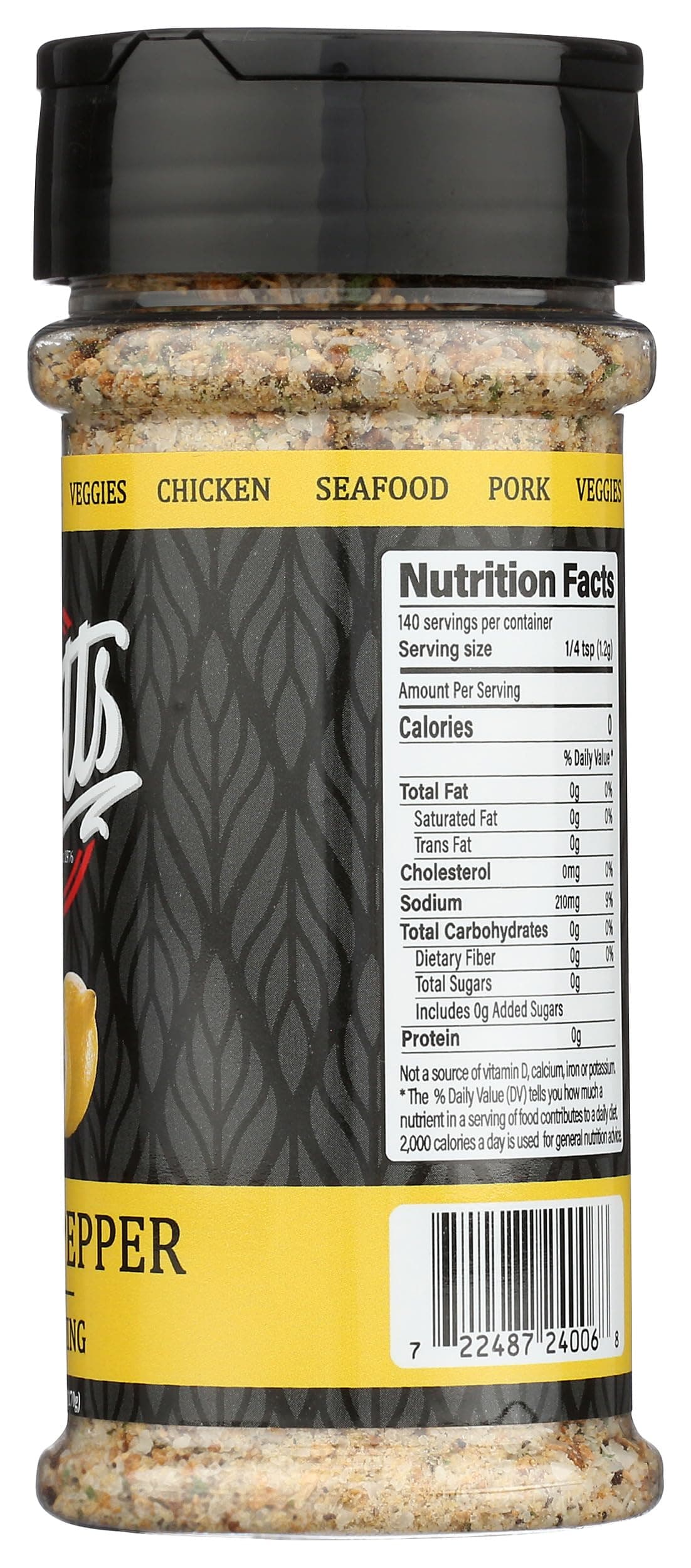 Scotts Food, Lemon Pepper Seasoning, 6 Ounce thumbnail 7