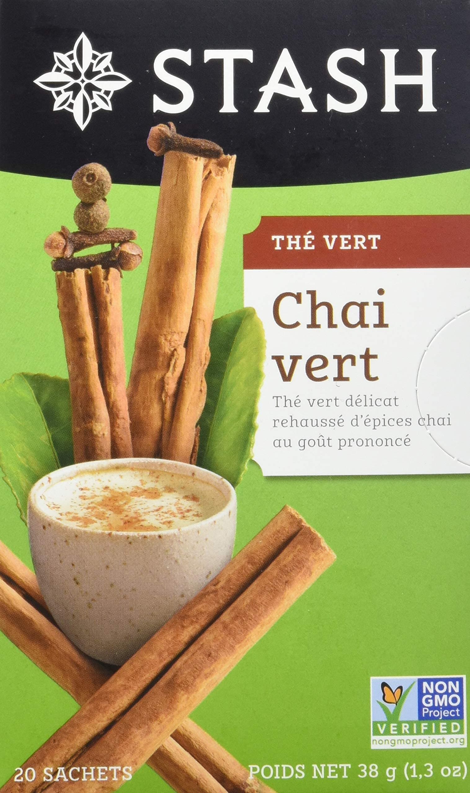 Stash Tea Green Chai Tea, 20 Count Tea Bags in Foil thumbnail 3