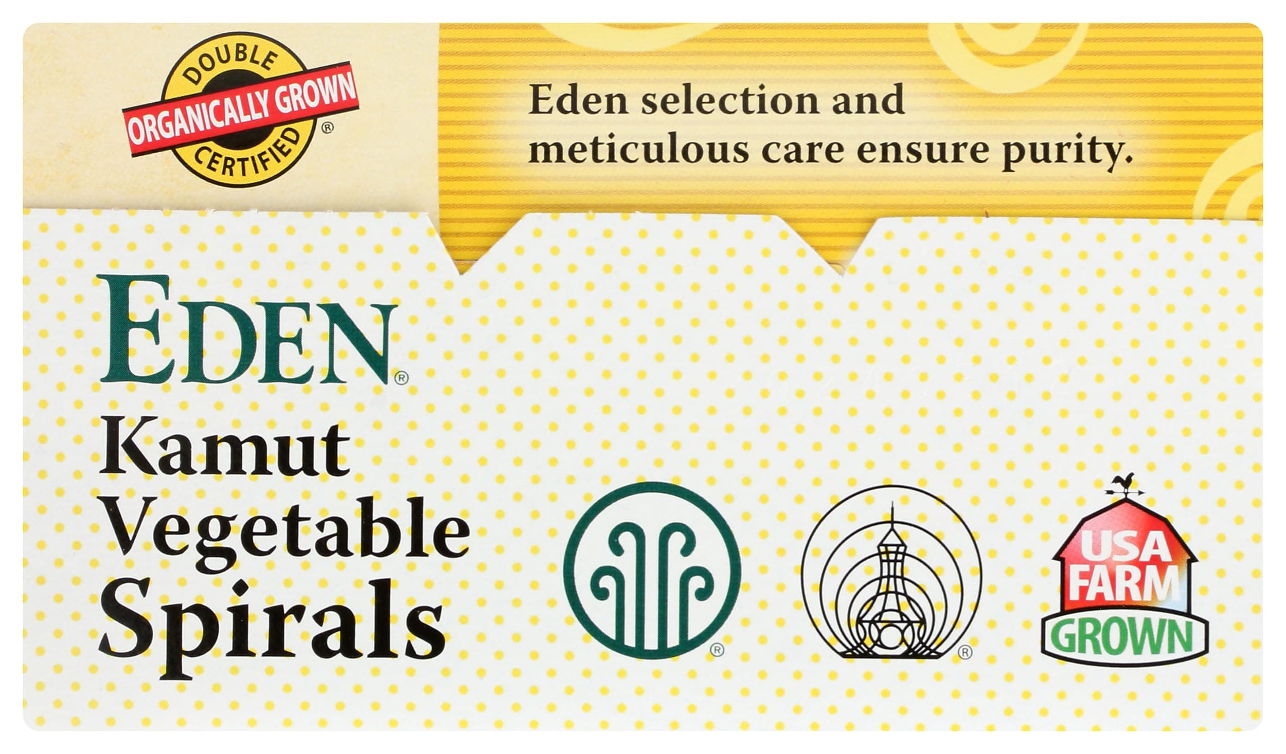 Eden Organic Kamut Vegetable Spirals, 12 oz, 100% Whole Grain, Non-GMO, thumbnail 5