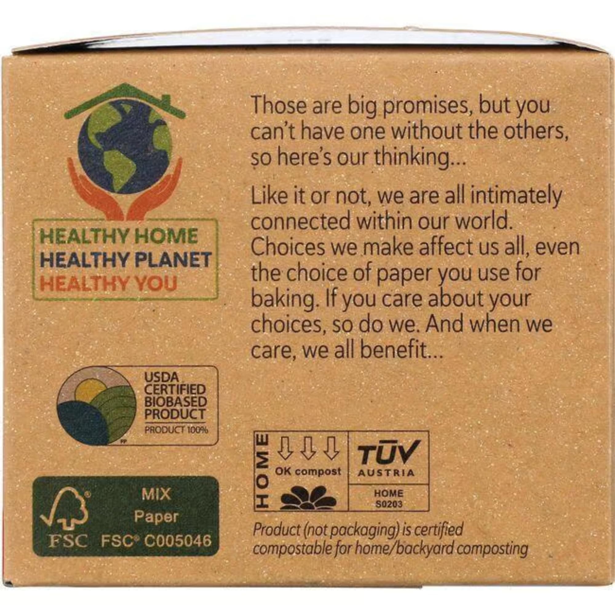 4543363_If You Care, Large Baking Cups, 60 Count thumbnail 4