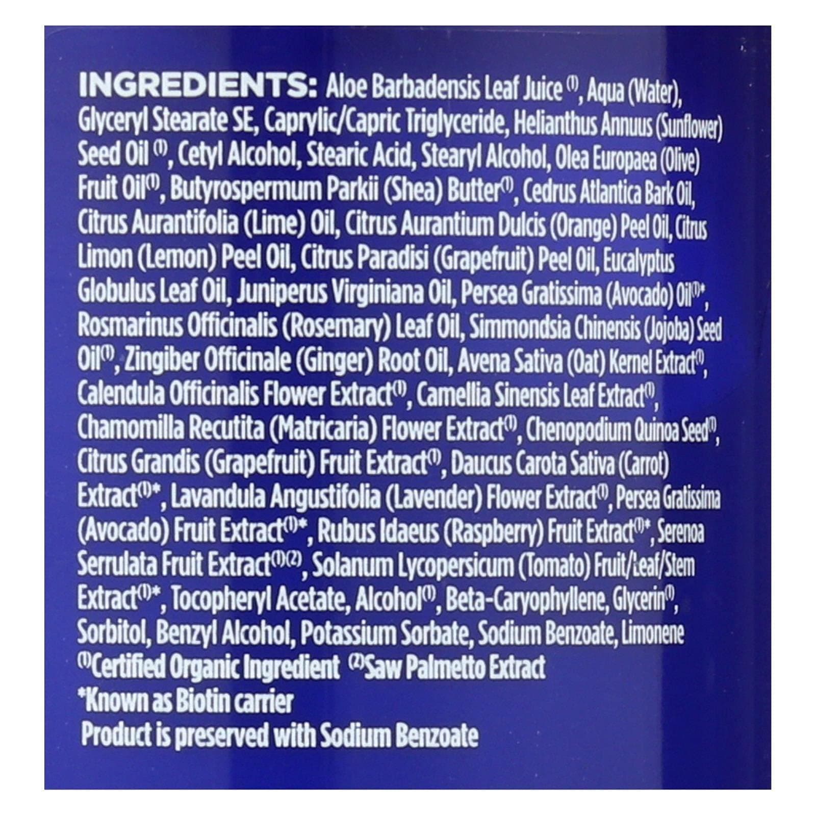 Avalon Organics Thickening Conditioner, Biotin B-Complex 14 oz thumbnail 2