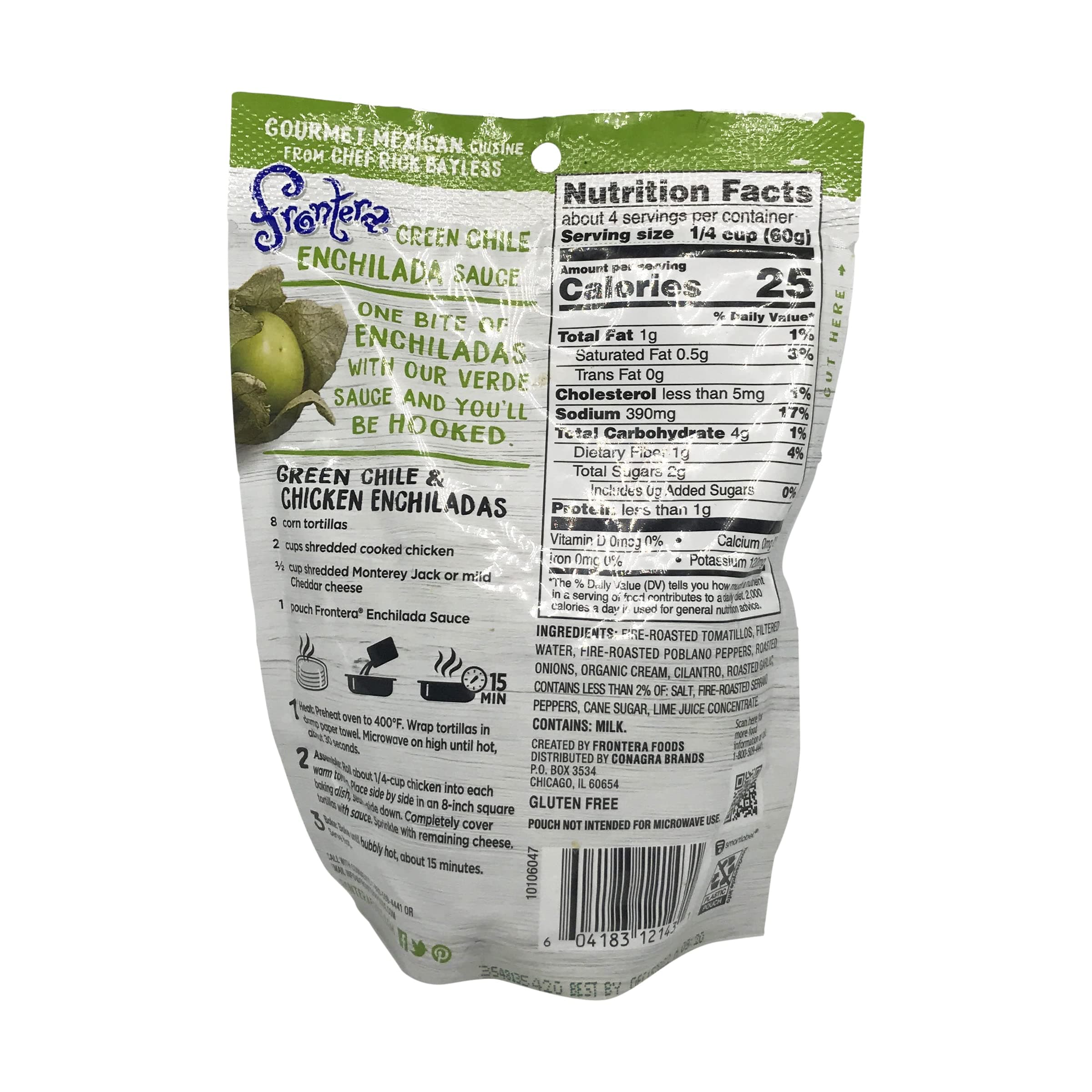 Frontera Green Chili Enchilada Sauce, 8 oz thumbnail 4