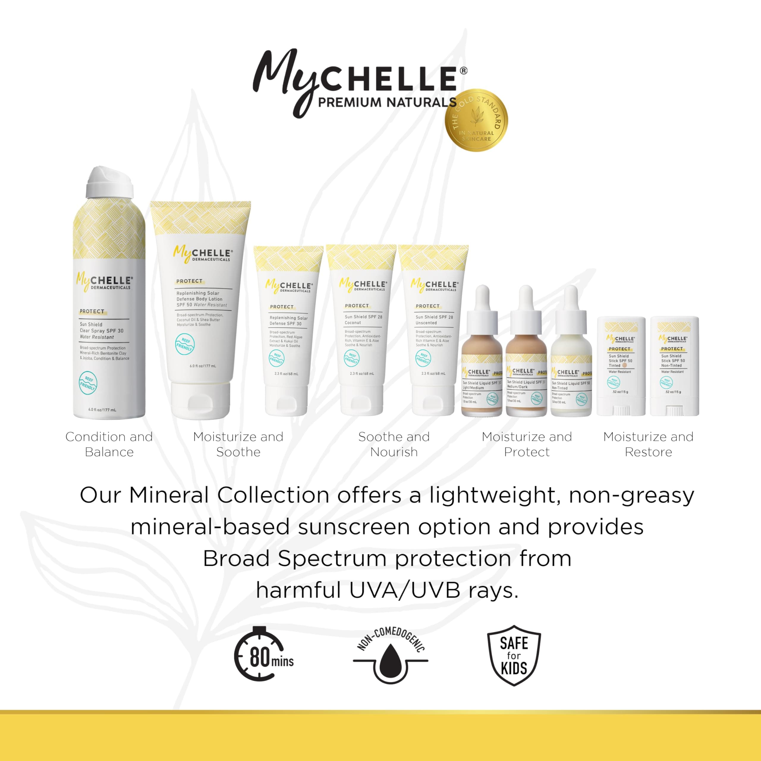 MyCHELLE Dermaceuticals Replenishing Solar Defense Body Lotion SPF 50 (6 Fl Oz) - Moisturizing Reef Safe Sunscreen with Coconut Oil and Shea Butter - Water Resistant for 80 Minutes thumbnail 6