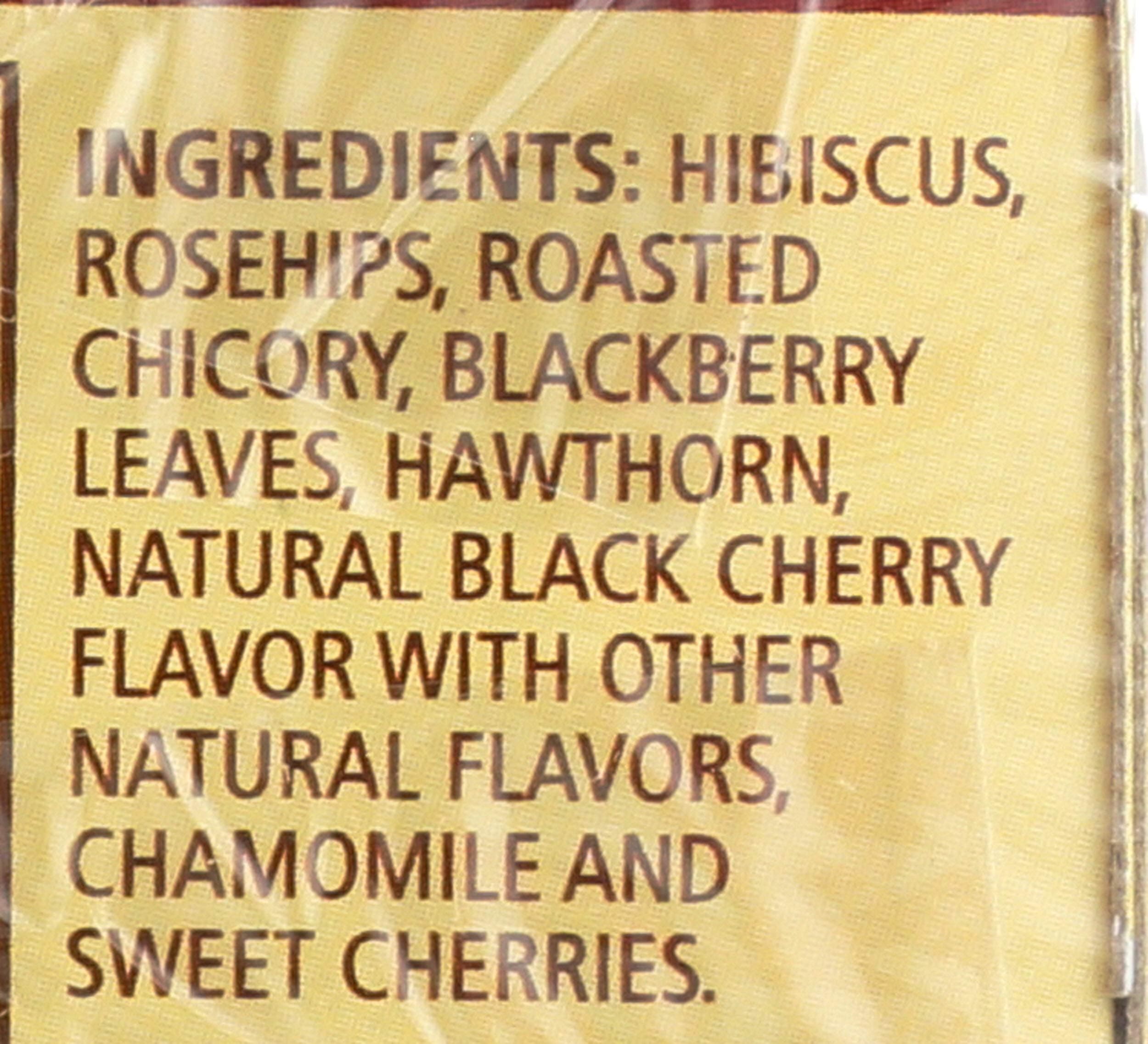 Celestial Seasonings Black Cherry Berry Herbal Tea, 20 Count thumbnail 4