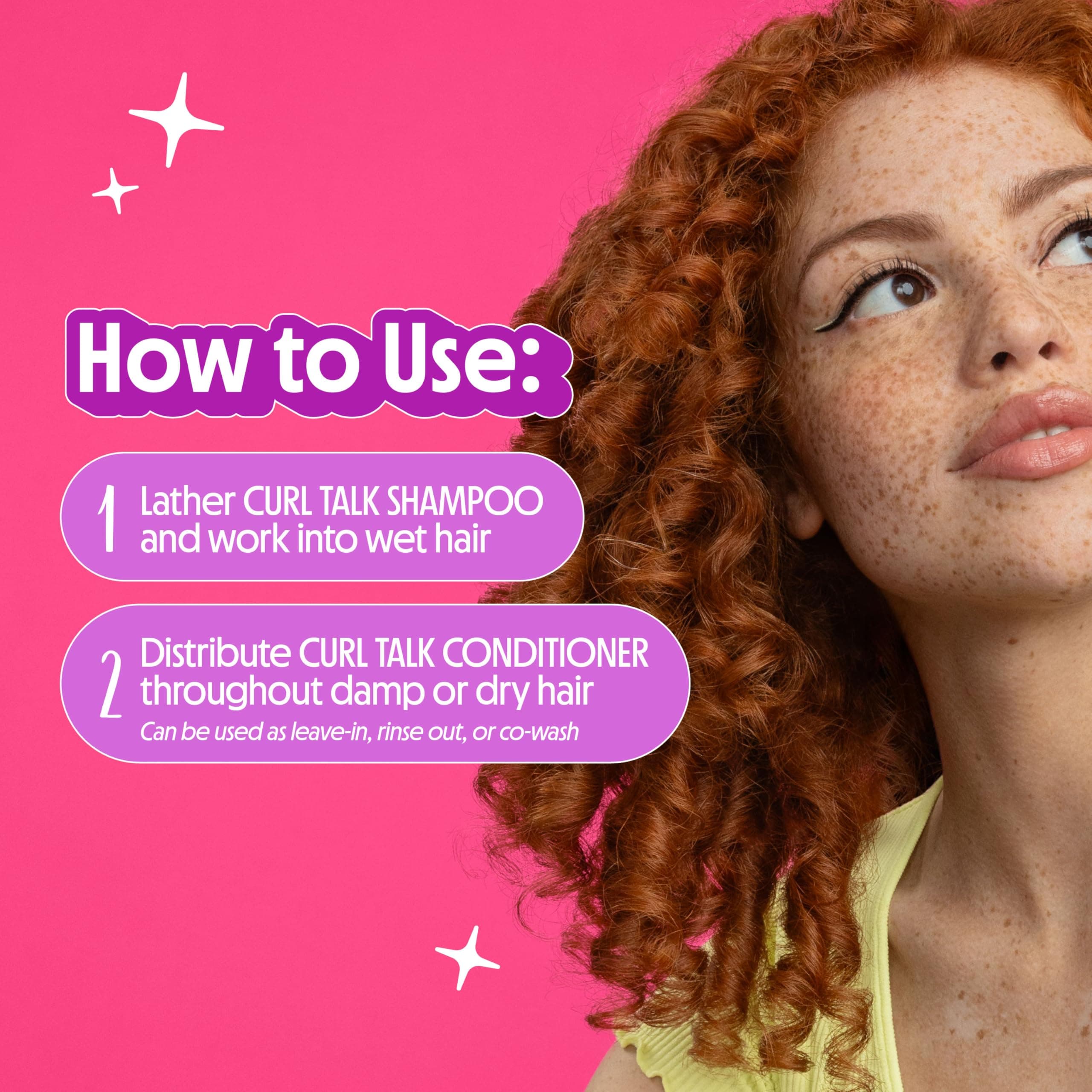 Not Your Mother's Curl Talk Shampoo and Conditioner Set for Curly Hair - (2 Pack) 12 fl oz - Shampoo and Conditioner for Women with All Curl Types - Cleanse & Hydrate Curly Hair - Control Frizz thumbnail 6