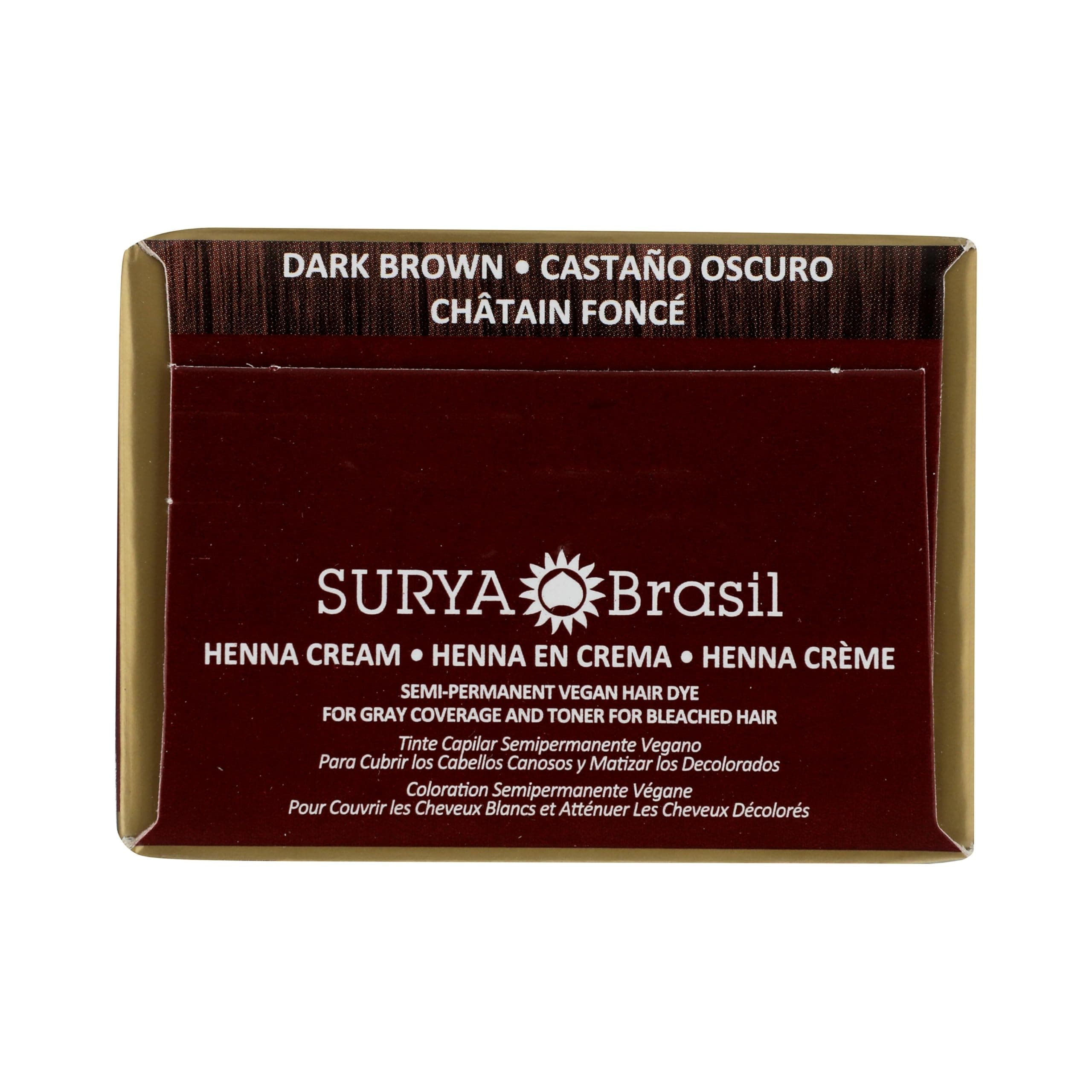Surya Brasil Henna Dark Brown Cream - 2.37 Ounce thumbnail 7