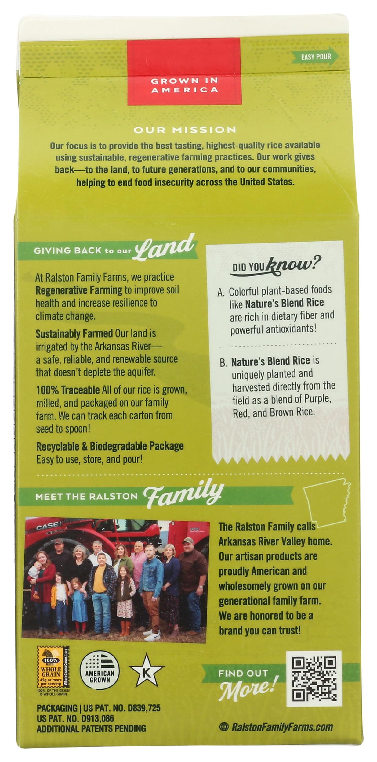 Ralston Family Farms, Nature's Blend Rice, 24 Ounce thumbnail 2