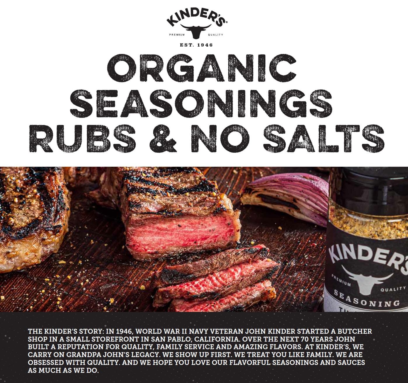 Kinder's Organic Lemon Pepper, Premium Quality Seasoning, MSG Free and USDA Certified Organic, 3.5 oz thumbnail 6