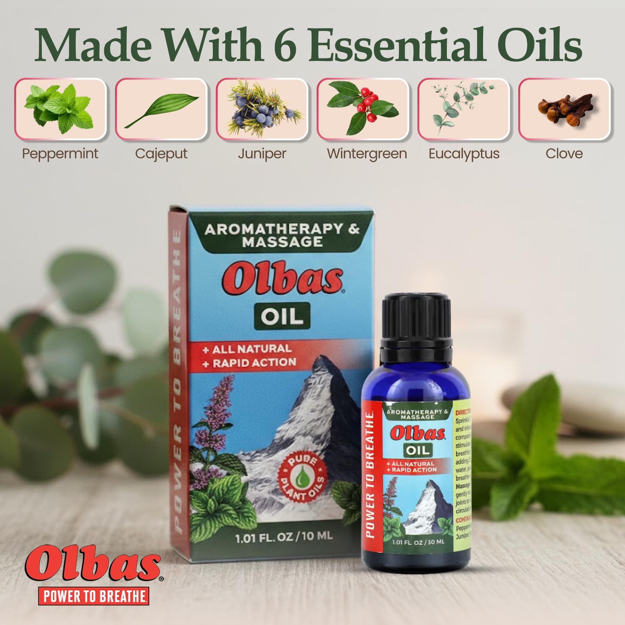 Olbas Massage and Aromatherapy Oil, 1.01 Fl Oz,Body Massage Oil, Swiss Herbal Remedies with Pure Essential Massage Oils for Muscle Relaxing and Soothing Comfort for Pain Relief. thumbnail 6