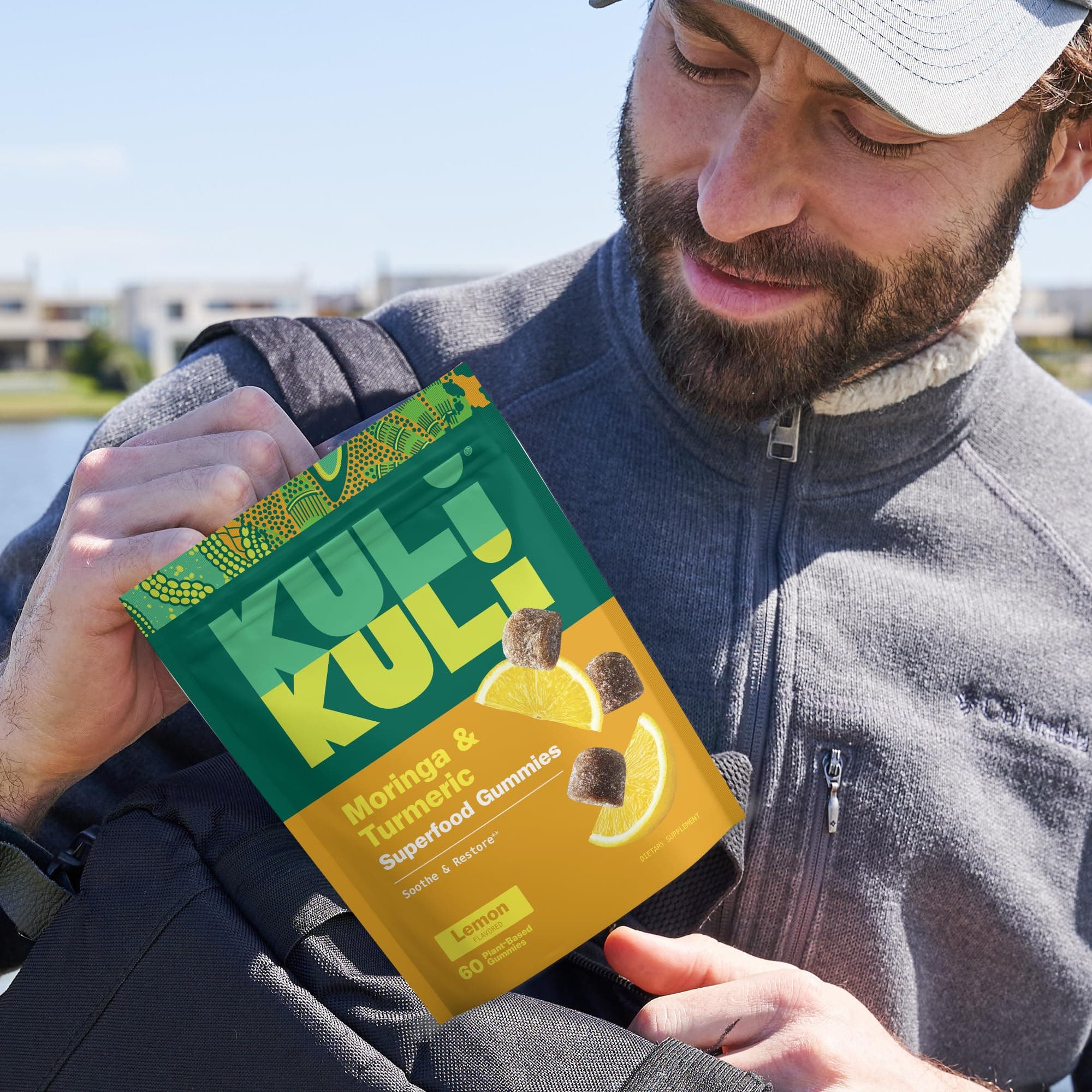 Kuli Kuli Super Energy Gummies - Energy Supplements with Moringa, Caffeine-Free Natural Energy Booster - 60 Non-GMO, Gluten-Free Moringa Gummies thumbnail 6