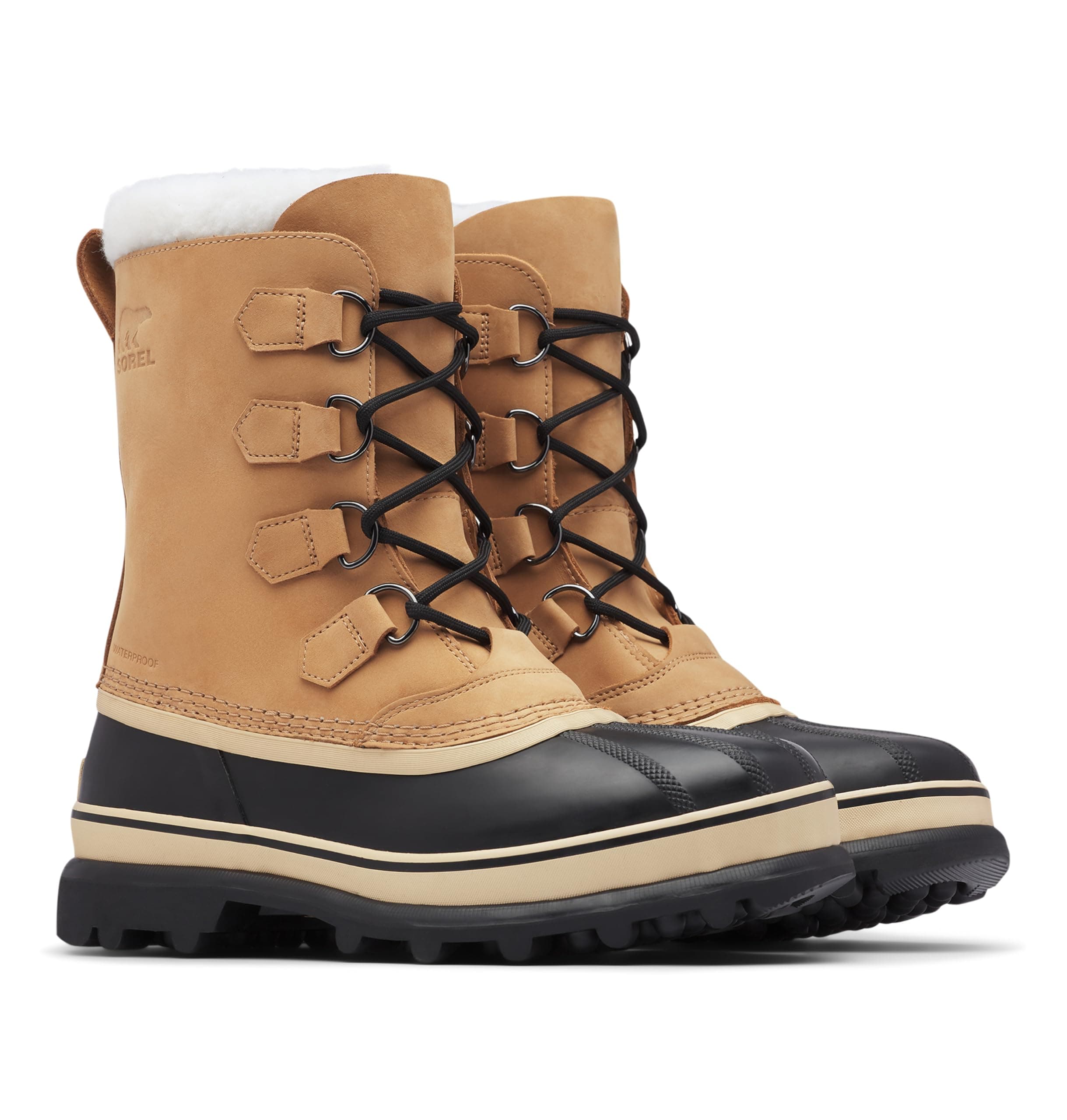 SOREL Men's Caribou Waterproof Boot - Buff - Size 12 thumbnail 5