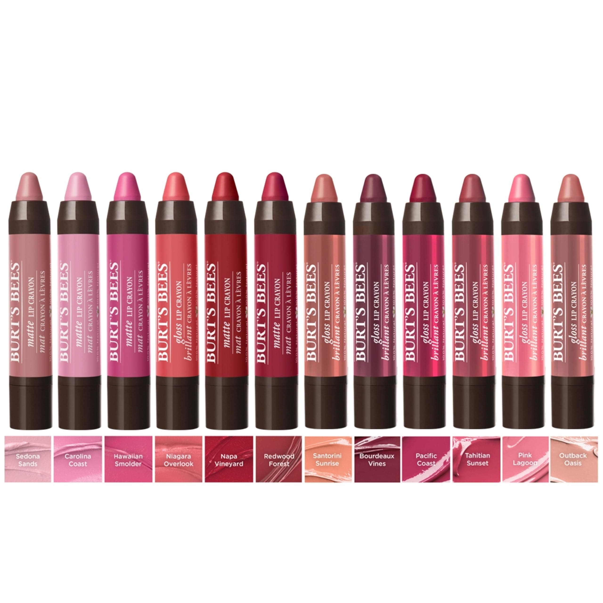Burt's Bees 100% Natural Origin Moisturizing Matte Lip - 1 Crayon, Napa Vineyard, 0.11 Oz thumbnail 8