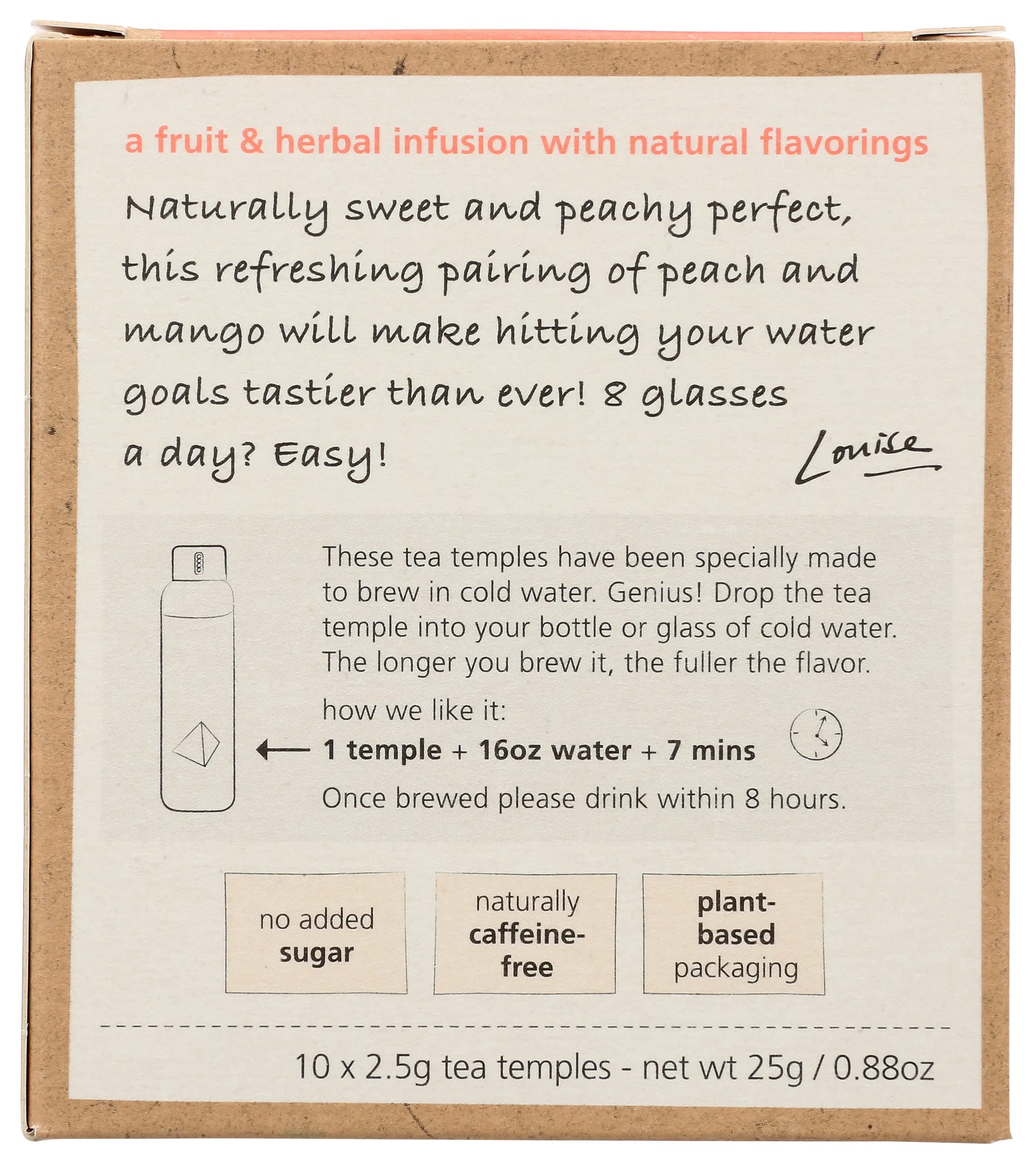 Teapigs, Tea Cold Brew Peach Mango, 0.88 Ounce thumbnail 2
