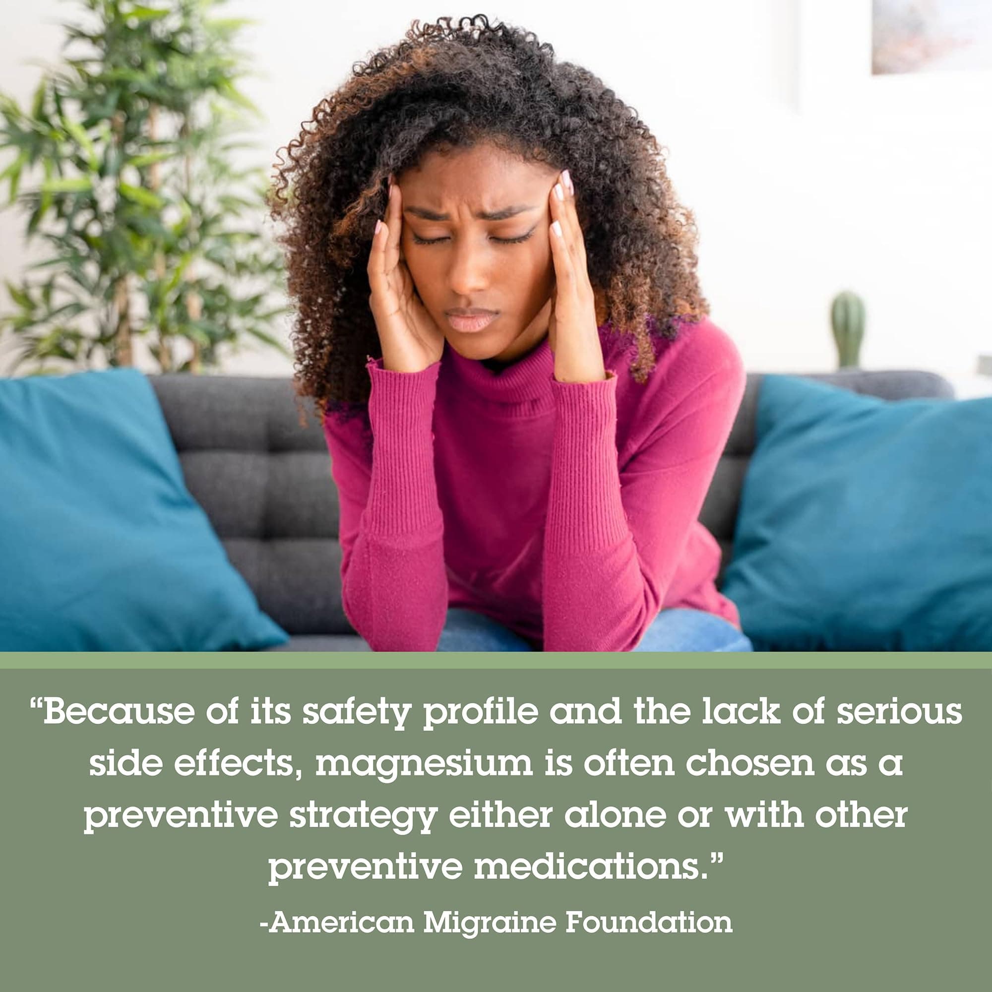 Quantum Health MigShield Magnesium Supplements with Riboflavin & CoQ10, The Power of Magnesium in Easy-to-Take Tablets For Effective Results, 60 Tablets, 30-Day Supply thumbnail 4