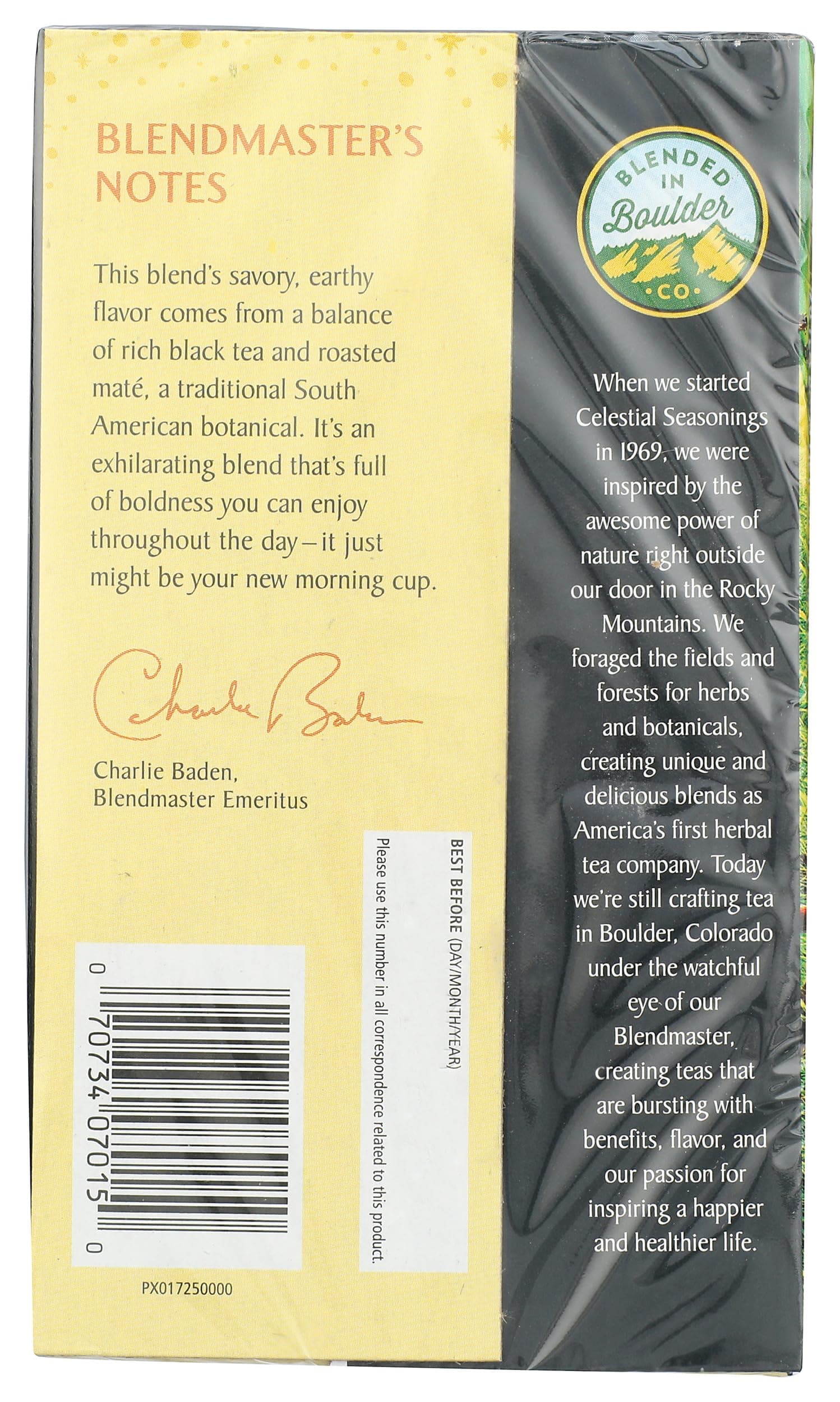 Celestial Seasonings Morning Thunder Tea, 20 ct thumbnail 2