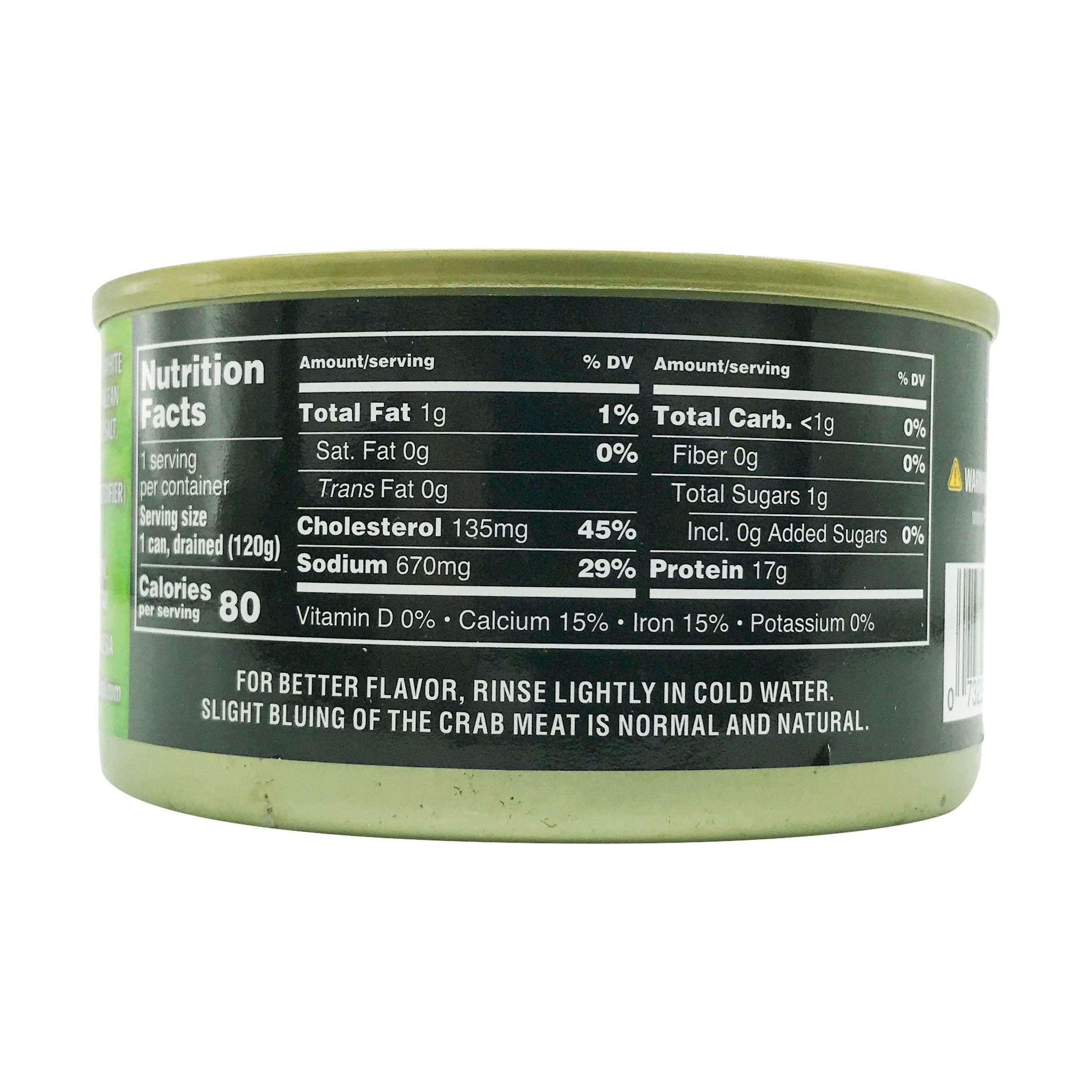 Crown Prince Fancy White Lump Crab Meat, 6 oz thumbnail 3