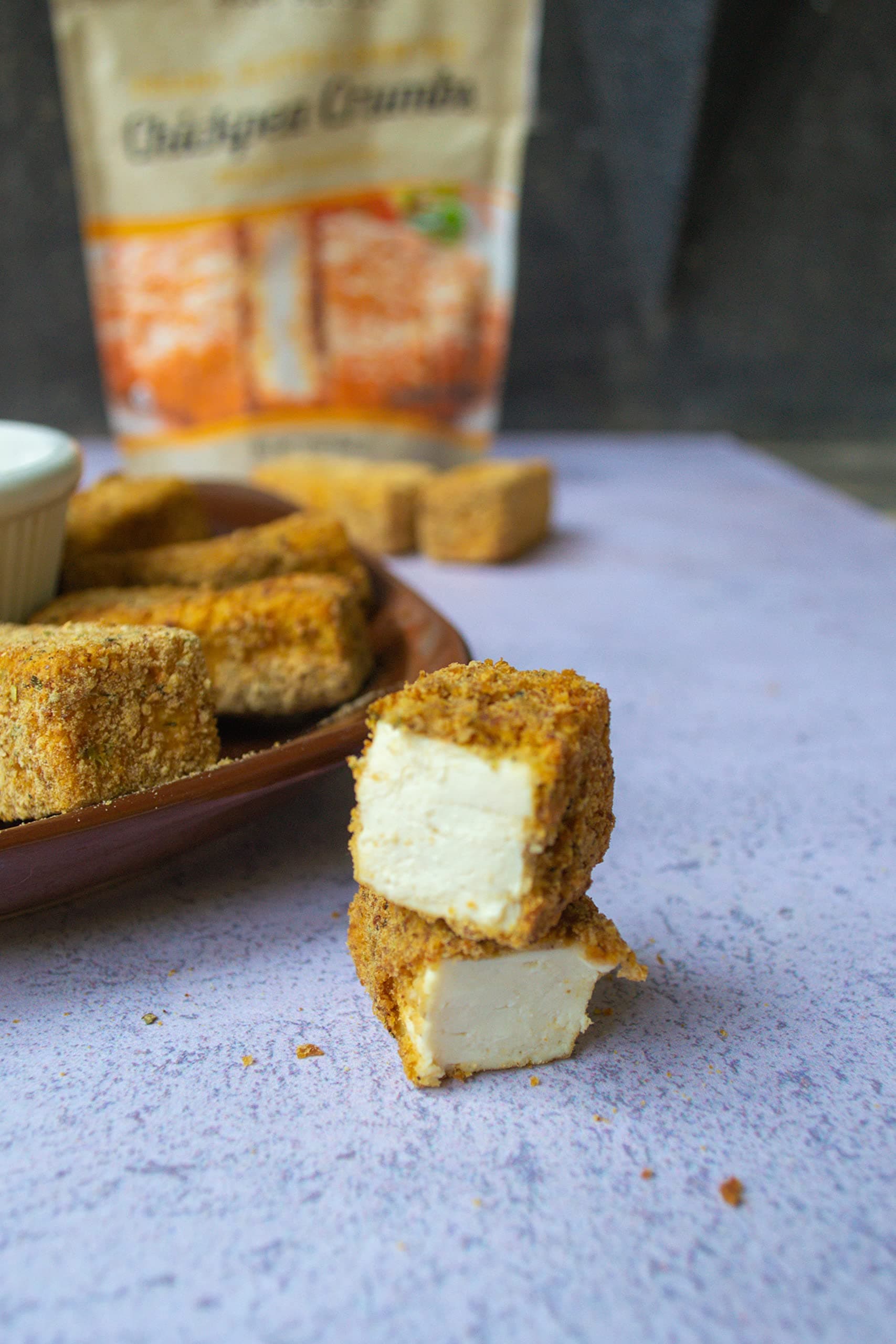 Organic Chickpea Bread Crumbs | Organic & Gluten Free | Breading Substitute | Paleo | 12 Oz (Pack of 1) | Just About Foods thumbnail 5
