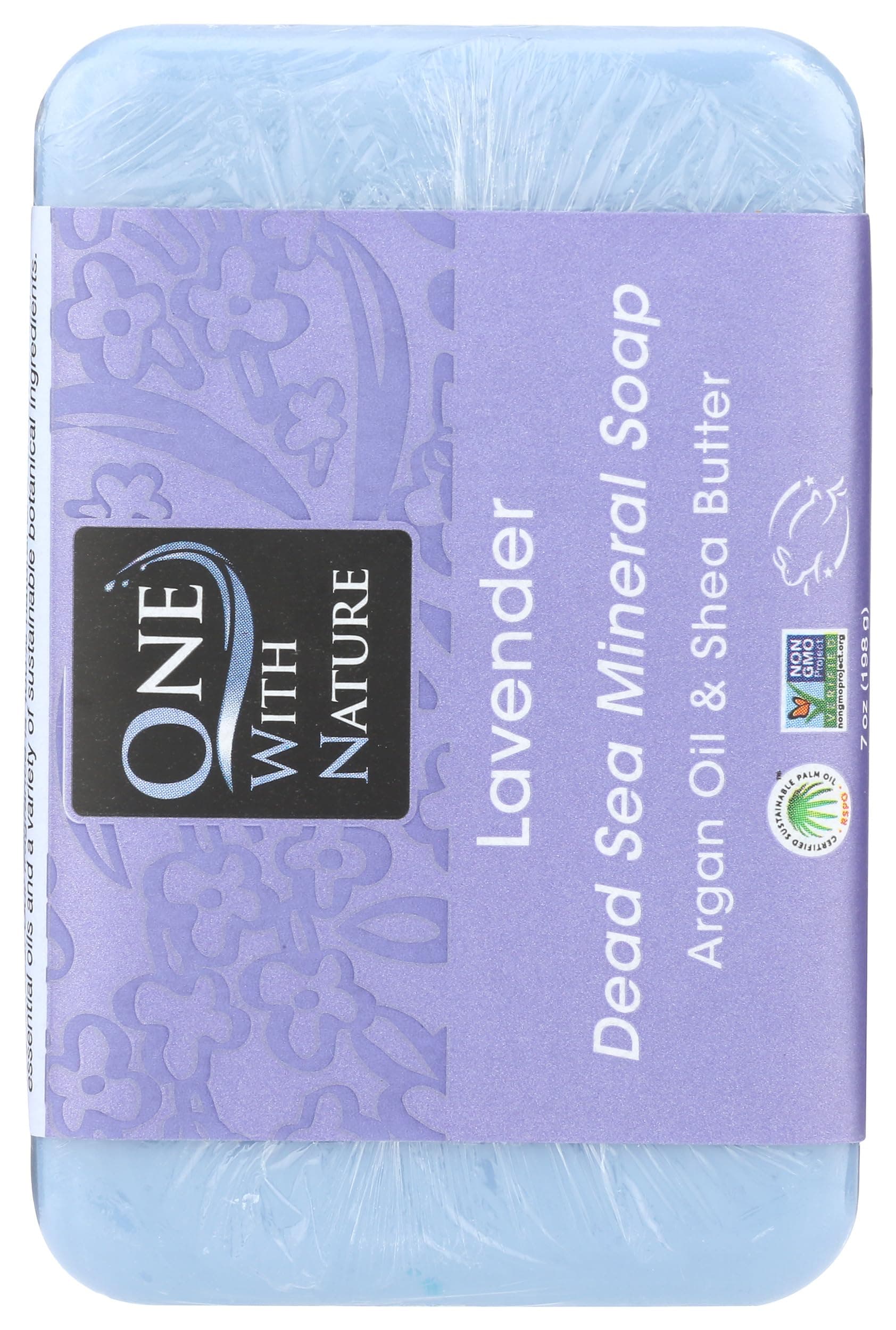 One With Nature Lavender Bar Soap, 7 OZ thumbnail 2