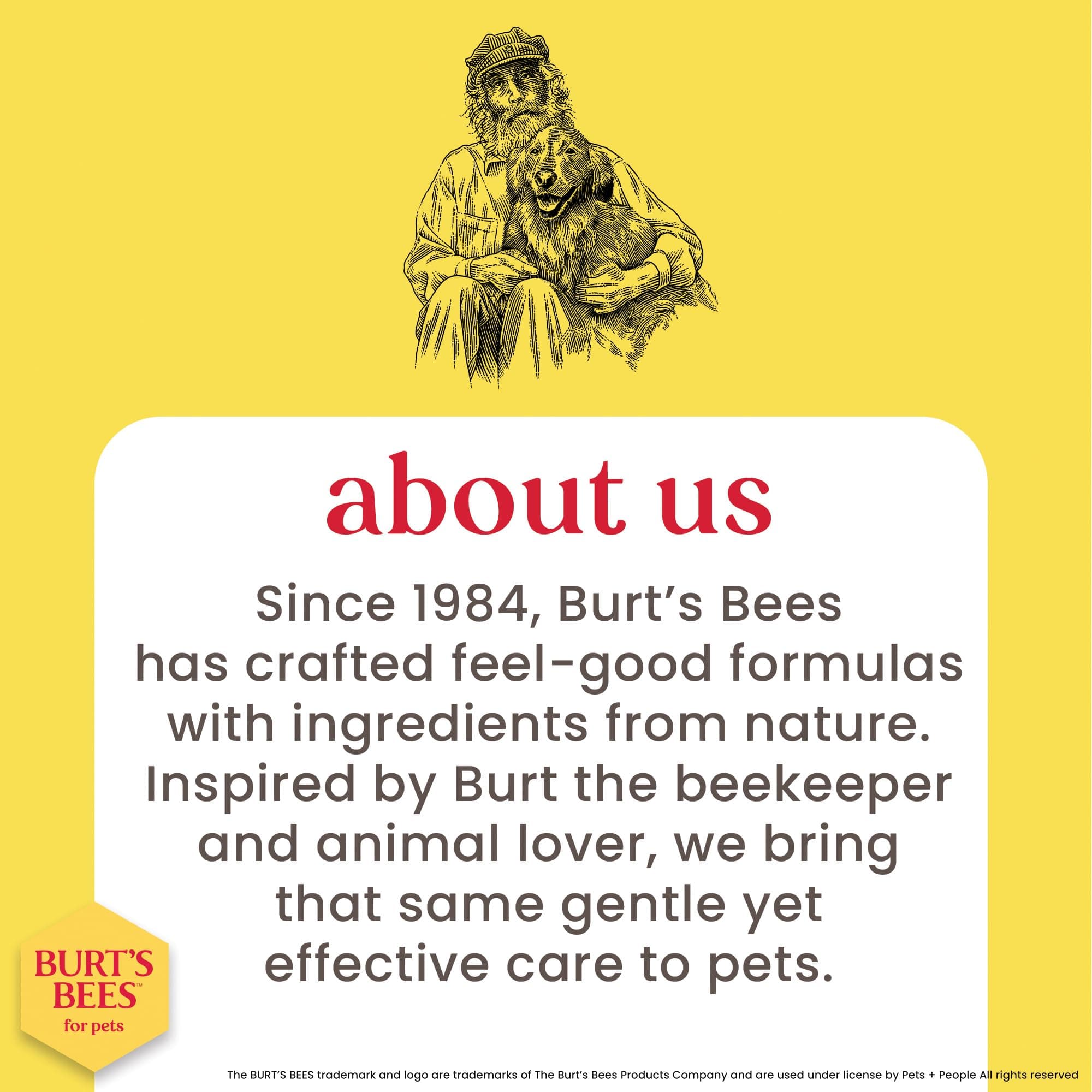 Burt's Bees for Pets Palm Brush with Hemp Bristles for Large Dogs, Ergonomic Handle Reduces Wrist Stress, Removes Dirt and Debris, Ideal for Daily Grooming, Made of Bamboo and Recycled Materials thumbnail 5