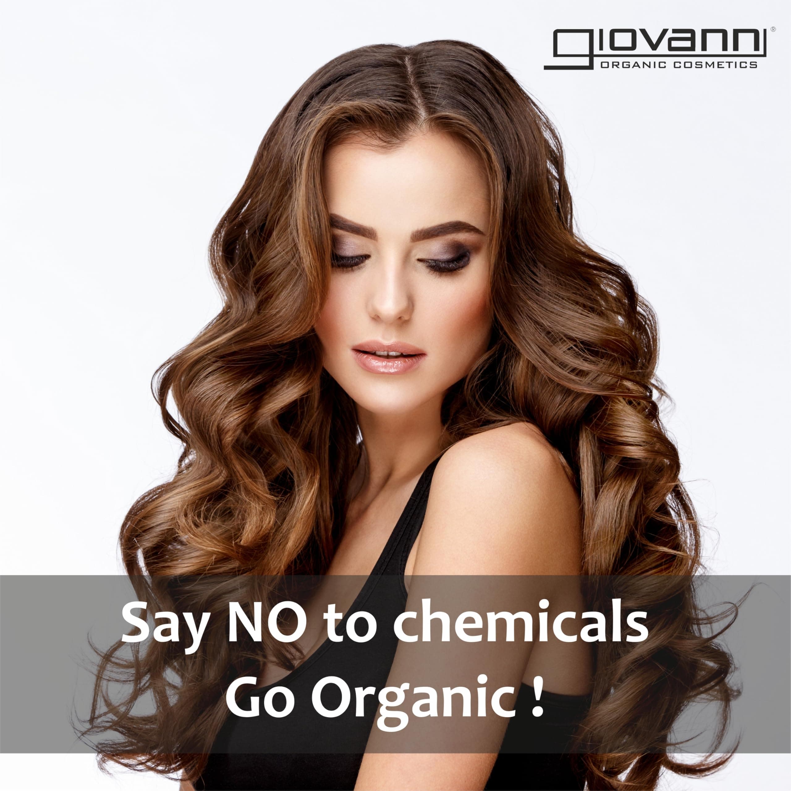 GIOVANNI 2chic Ultra-Sleek Shampoo, 8.5 oz. - Brazilian Phyto-Keratin & Moroccan Argan Oil, Anti-Frizz Formula, Coconut, Shea Butter, Pro-Vitamin B5, Color Safe, Paraben Free thumbnail 7