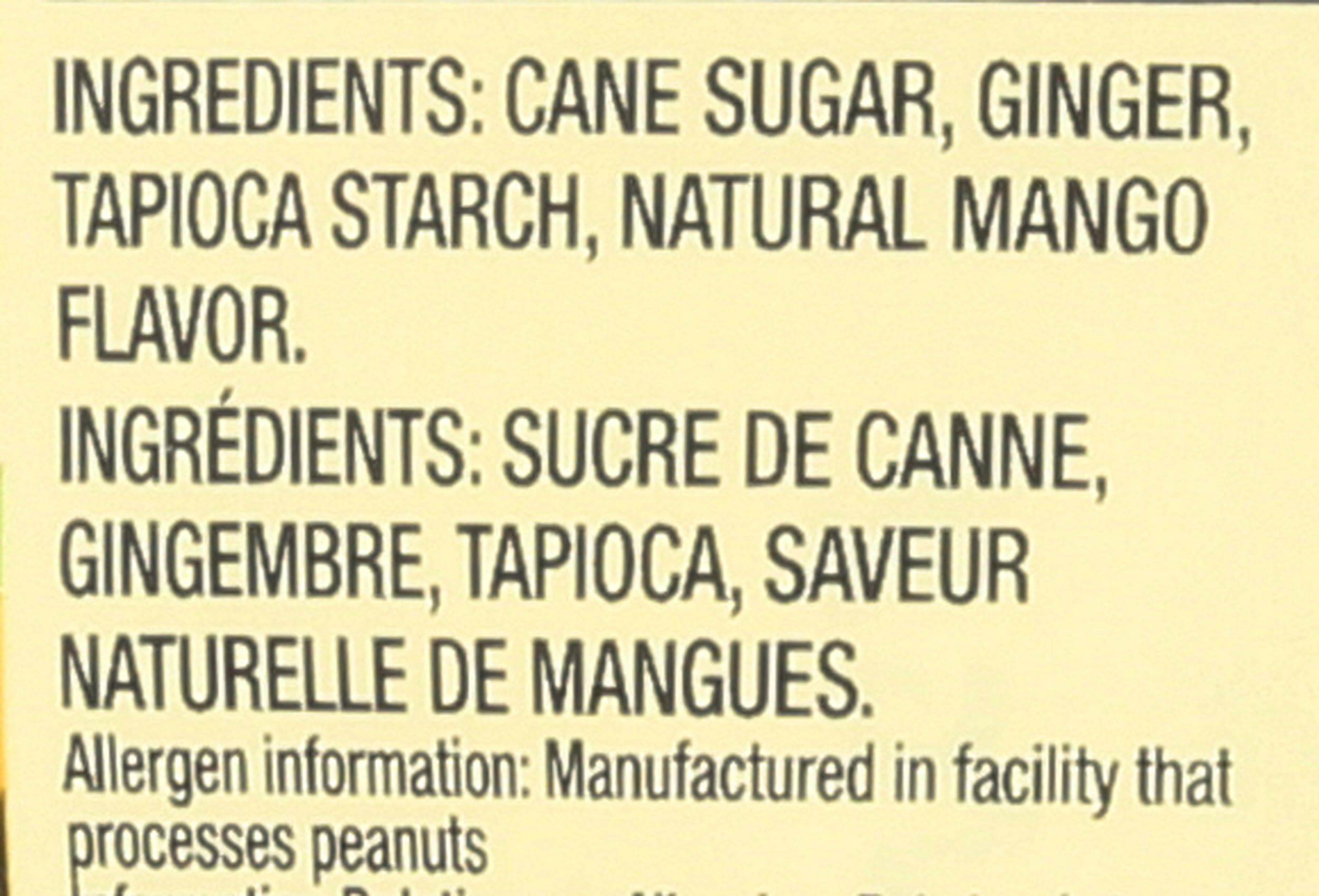Chimes Ginger Chews Candy, Mango, 1.5 Ounce (Pack of 1) thumbnail 5
