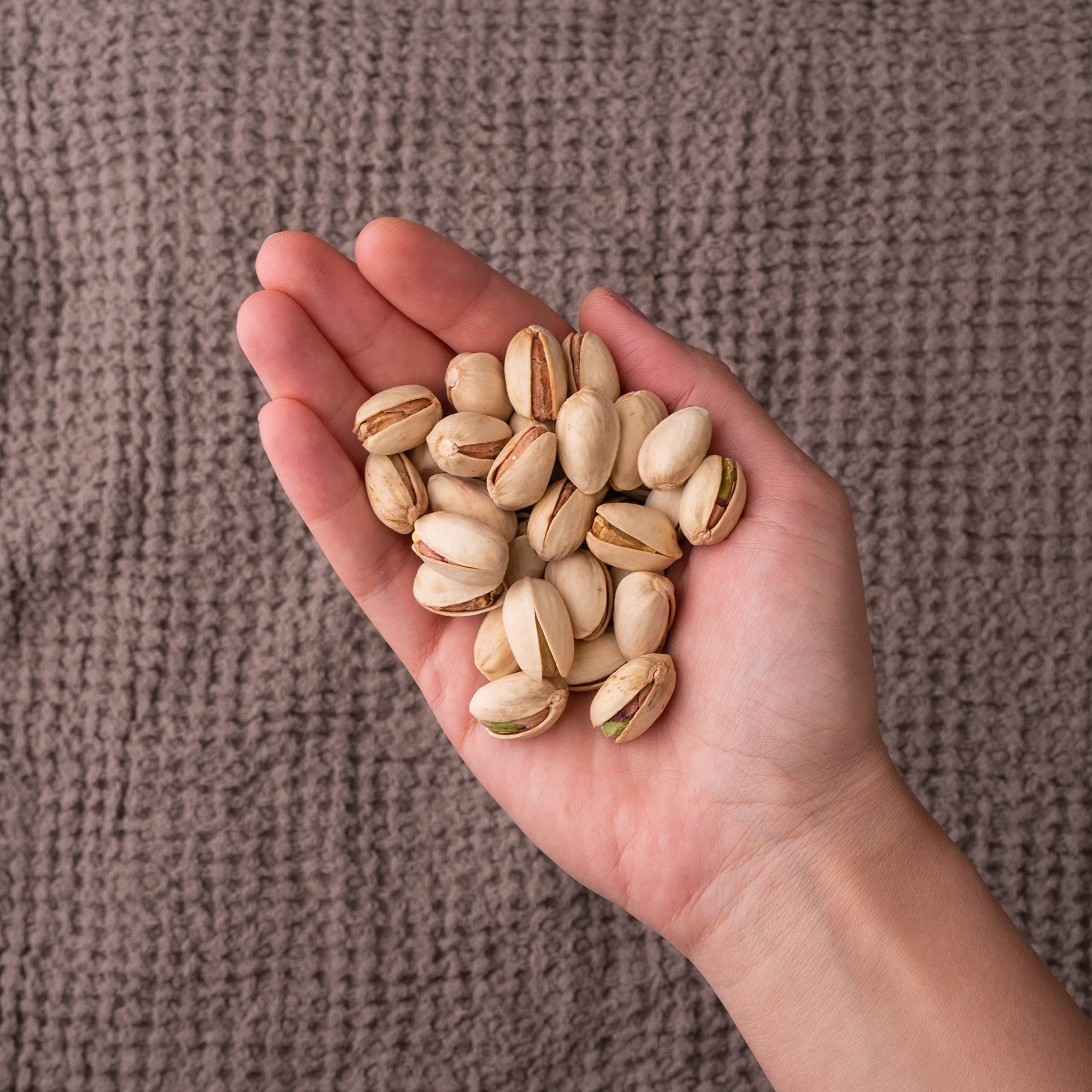 Nichols Farms California Pistachios Roasted Salted, Organic With Sea Salt, 32-Ounce Bag thumbnail 9