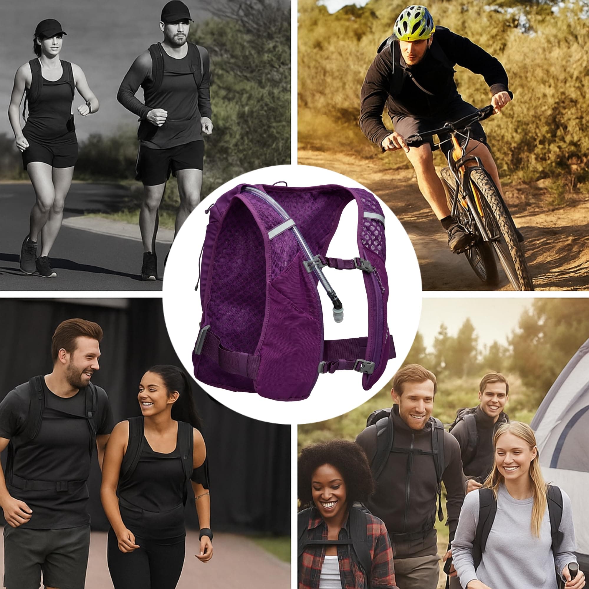 Nathan - Quick Start 3.0 4L Imperial Purple/Reflective Silver OSFM thumbnail 6