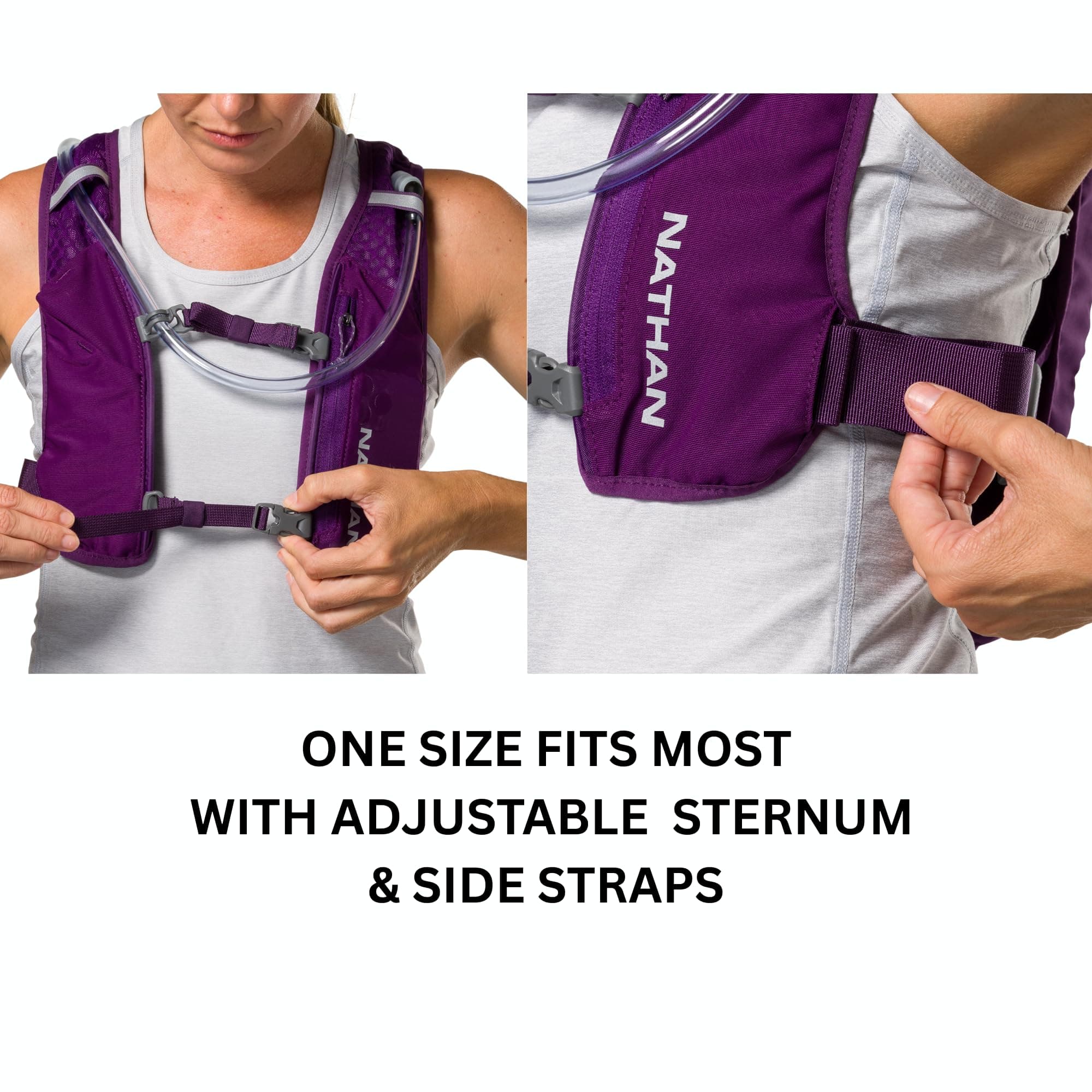 Nathan - Quick Start 3.0 4L Imperial Purple/Reflective Silver OSFM thumbnail 5