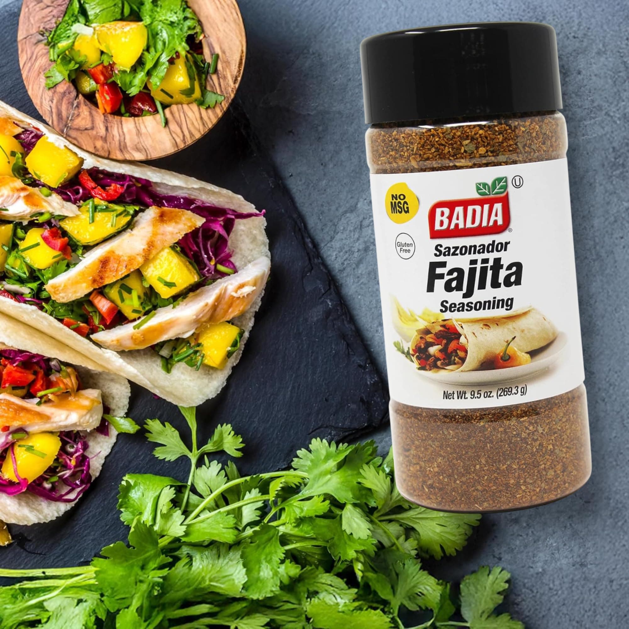 Badia Fajita Seasoning, Sazonador para Fajitas, 9.5 oz – Zesty Tex-Mex Spice Blend for Fajitas thumbnail 3