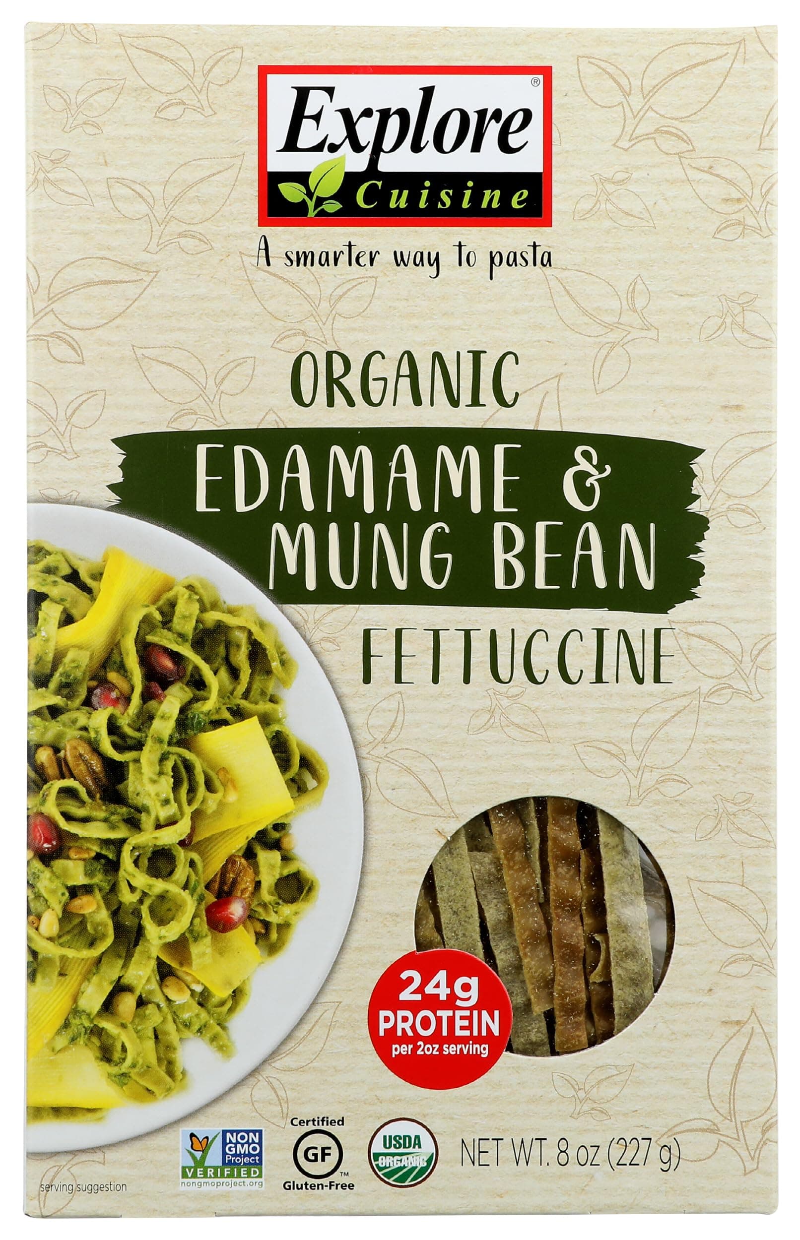 Explore Cuisine Pasta Edmme Mung Bn Fettc 8Oz