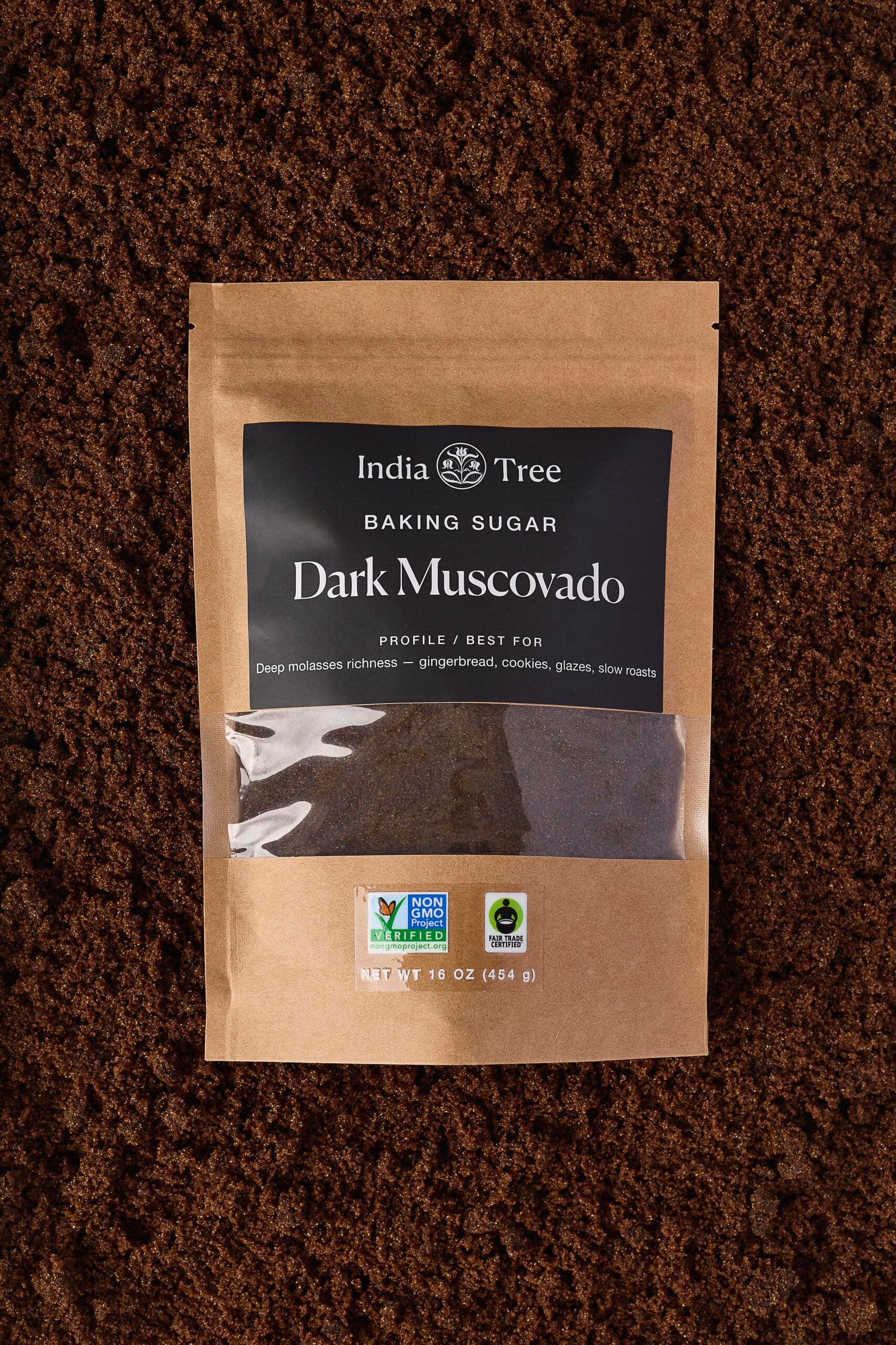 India Tree Dark Muscovado Sugar, 1 Pound thumbnail 2